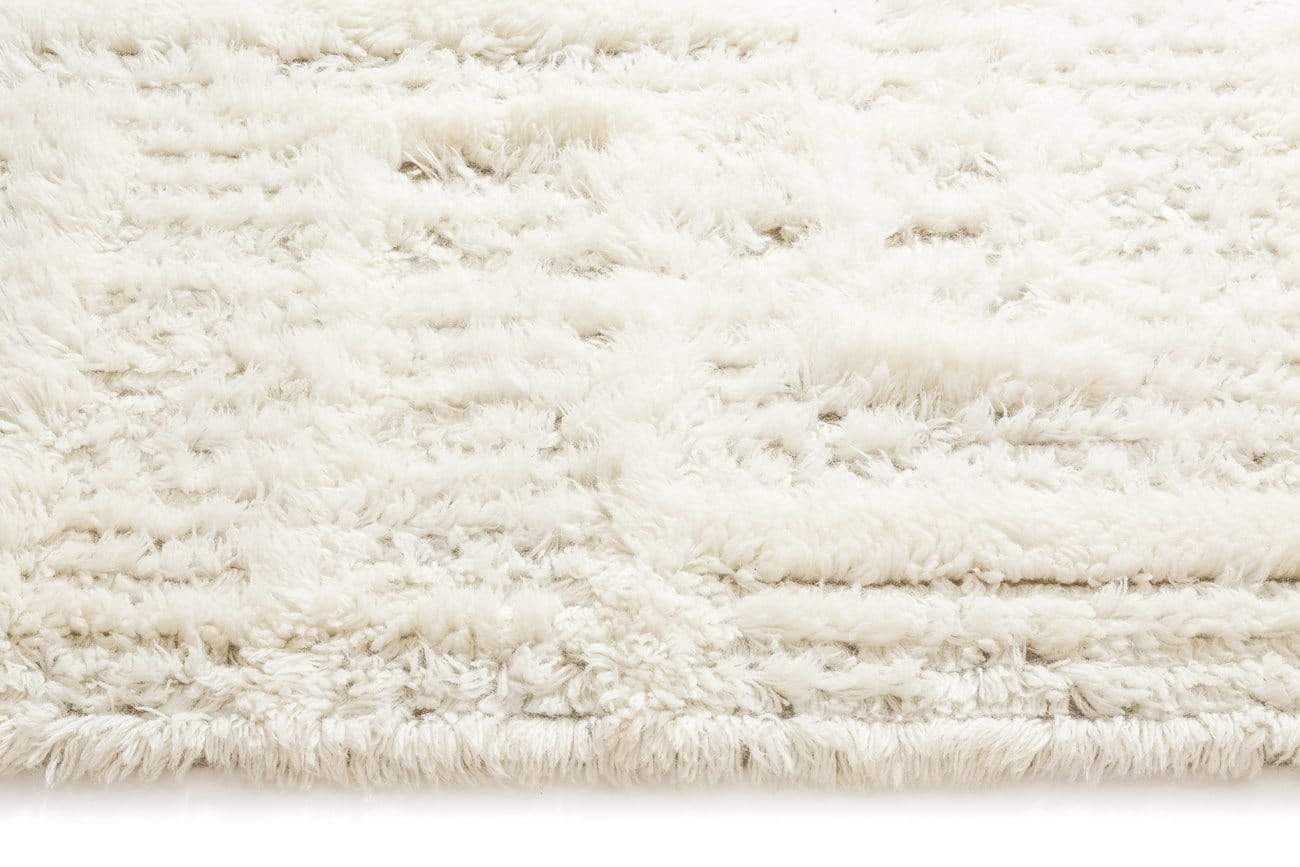 Maya Geometric Pattern Berber Wool Shag Rug - Image 18