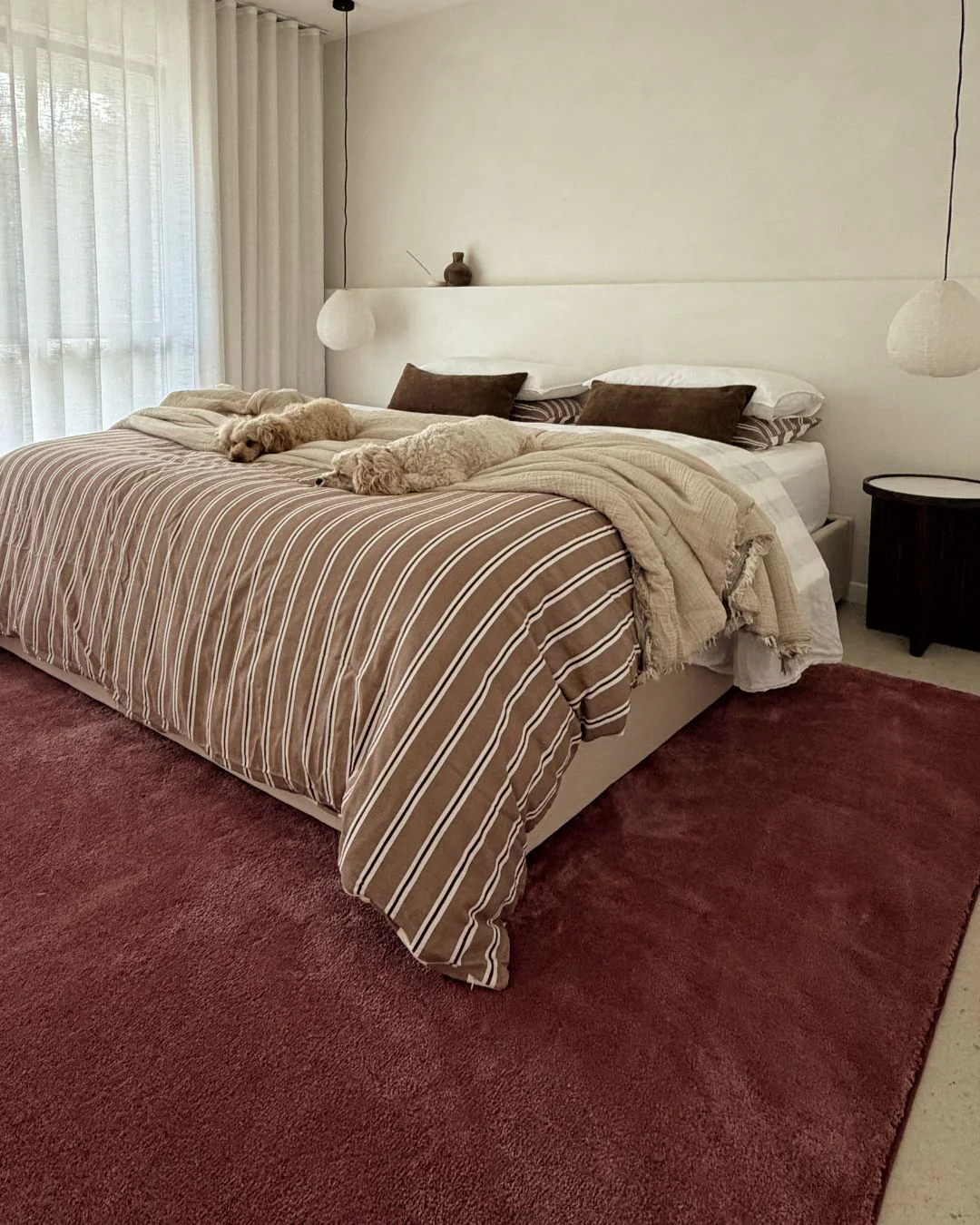 Medora Red Shag Rug - Image 2