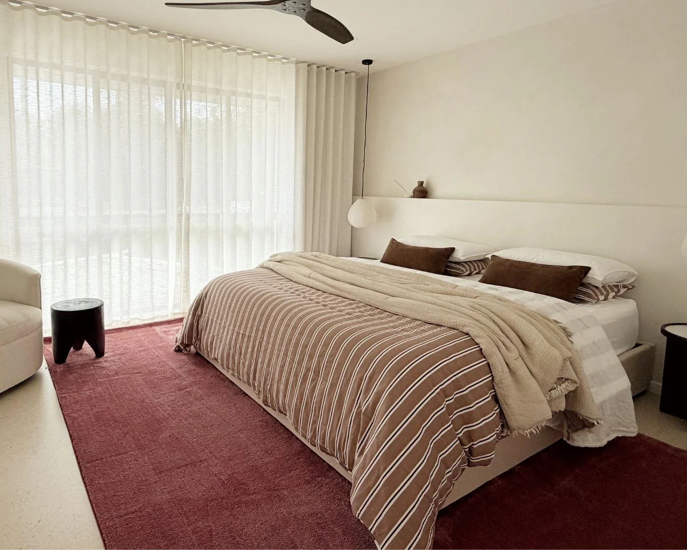 Medora Red Shag Rug - Image 3