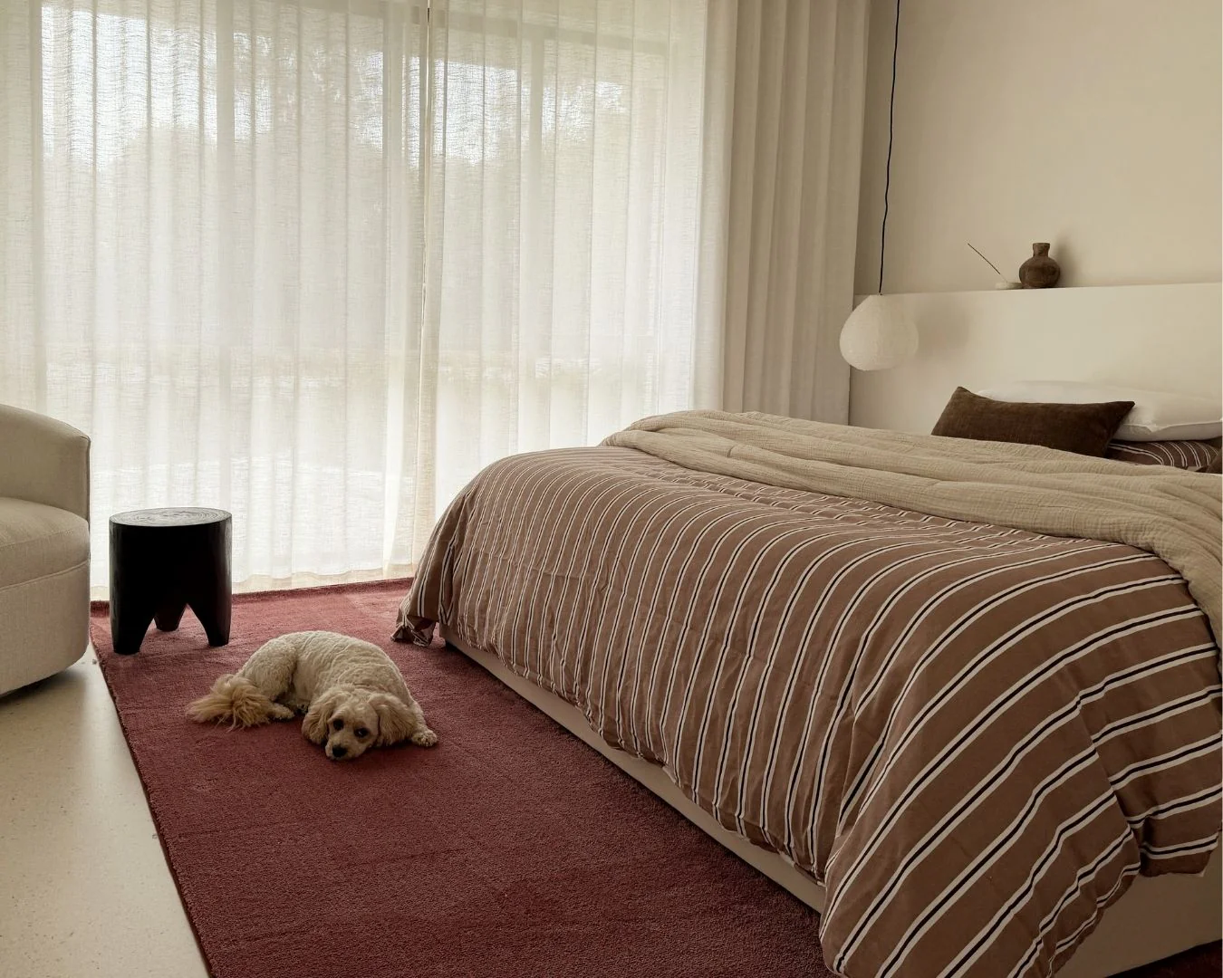 Medora Red Shag Rug - Image 5