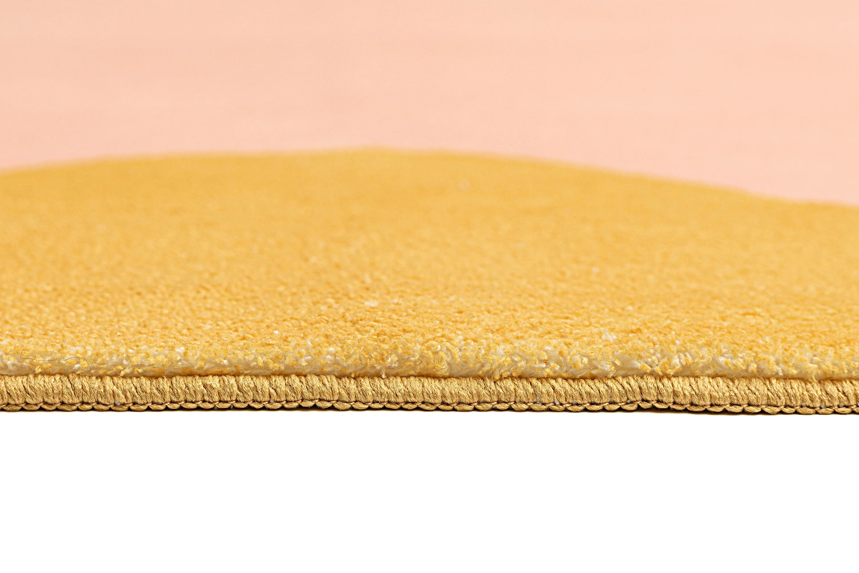 Melody Pink and Yellow Wiggle Bordered Washable Rug - Image 20