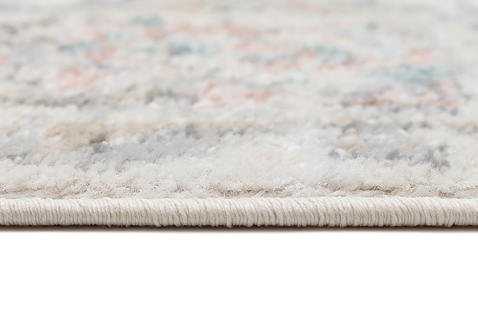 Melrose Cream and Pink Traditional Rug - Image 10