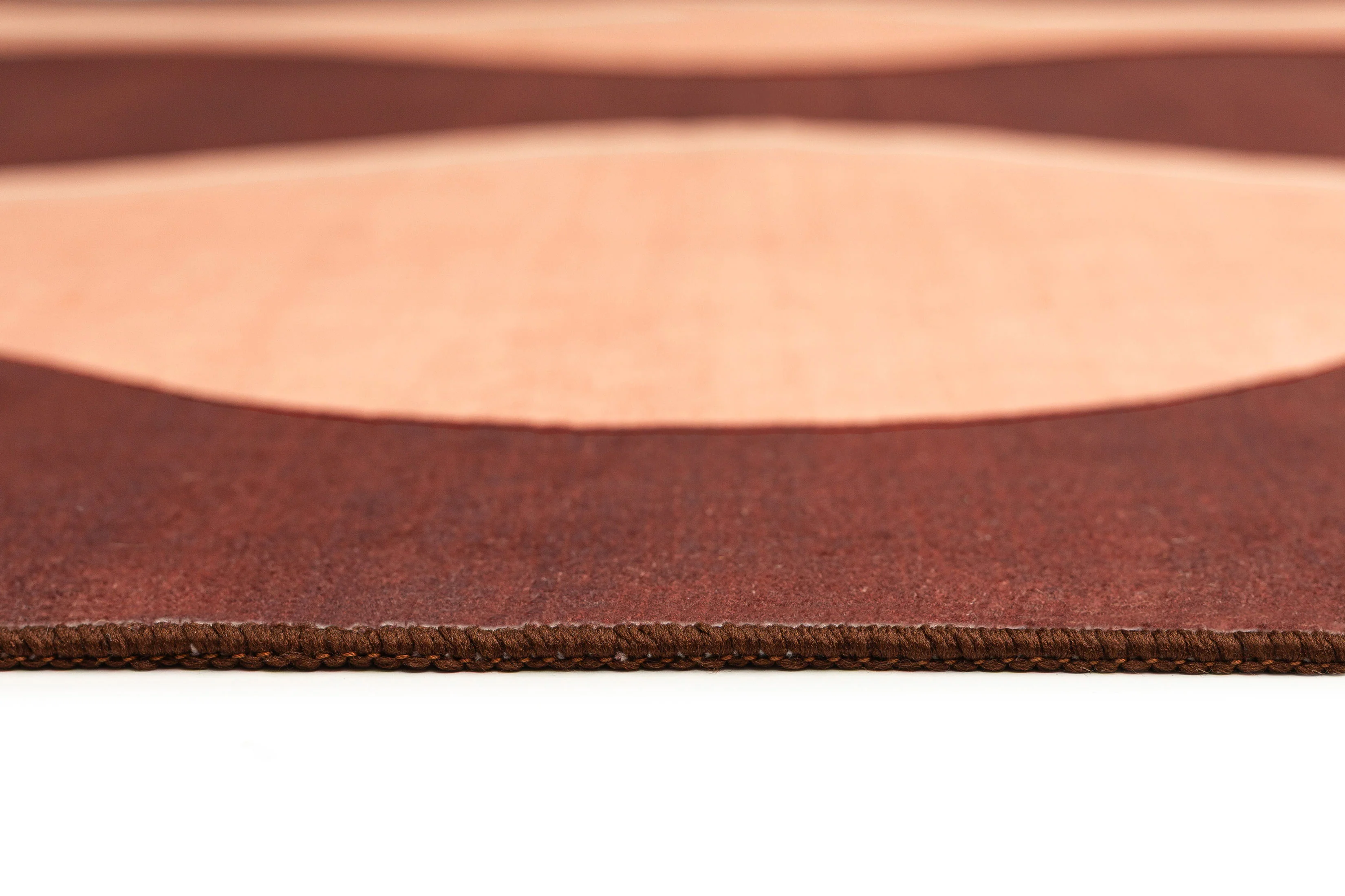 Merida Mulberry and Beige Wave Washable Rug - Image 11