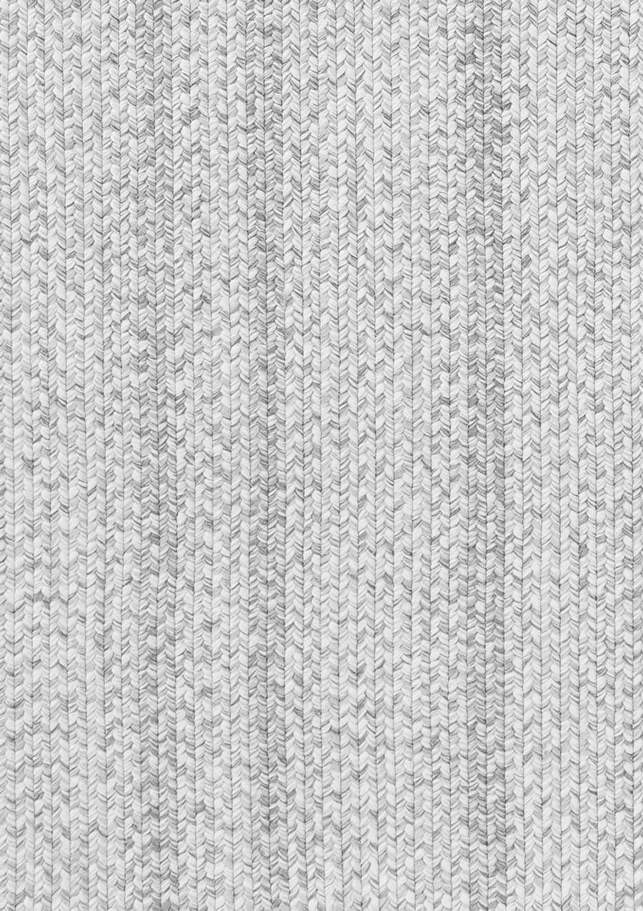 Mika Grey Braided Flatweave Indoor Outdoor Rug - Image 13