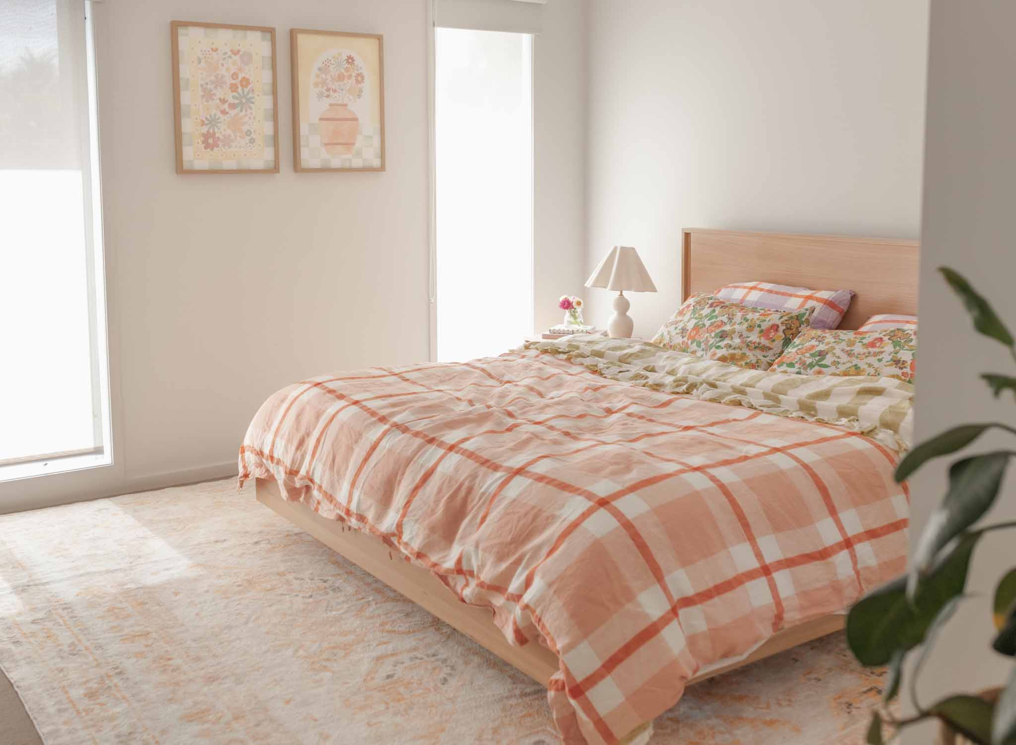 Mina Orange and Cream Transitional Washable Rug - Image 16