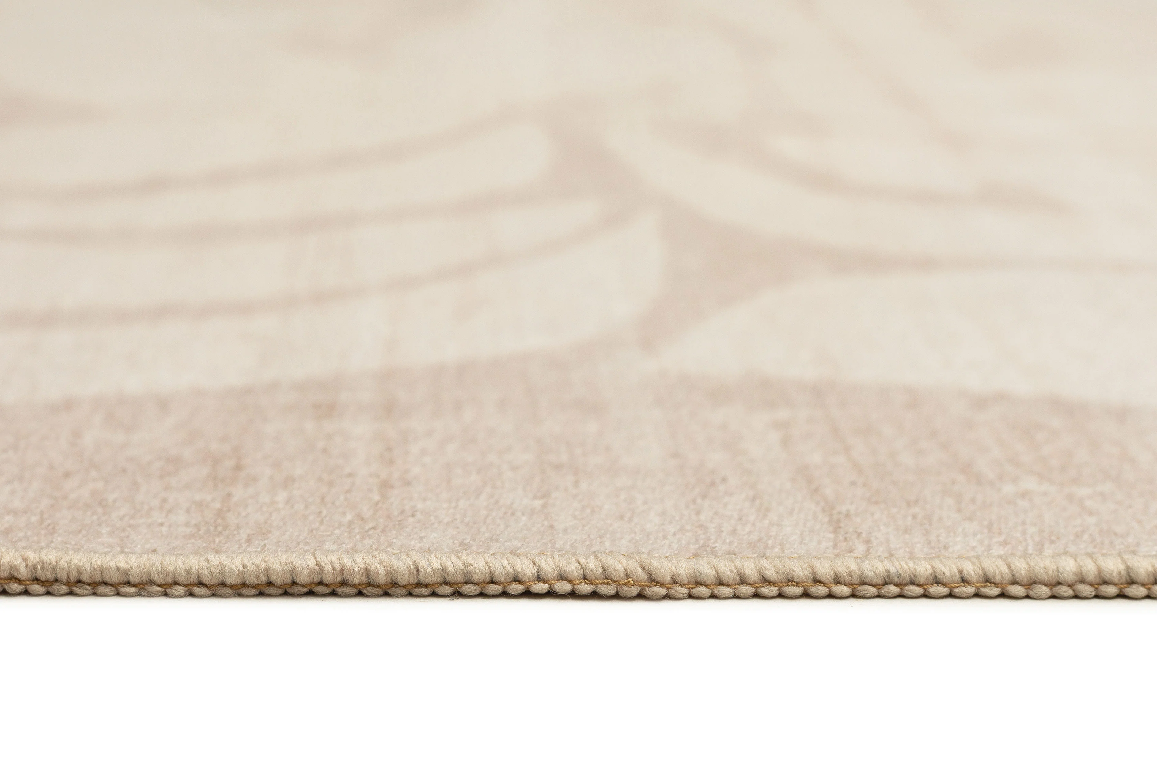 Minar Beige Botanical Washable Rug - Image 11
