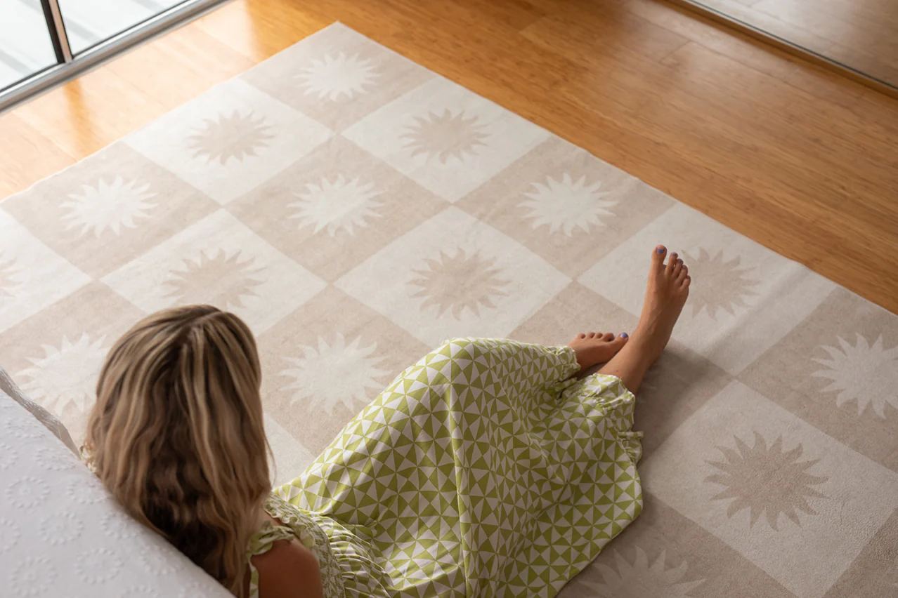 Mona Light Beige Washable Rug - Image 6