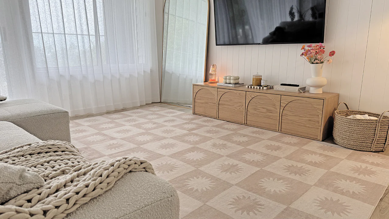 Mona Light Beige Washable Rug - Image 9