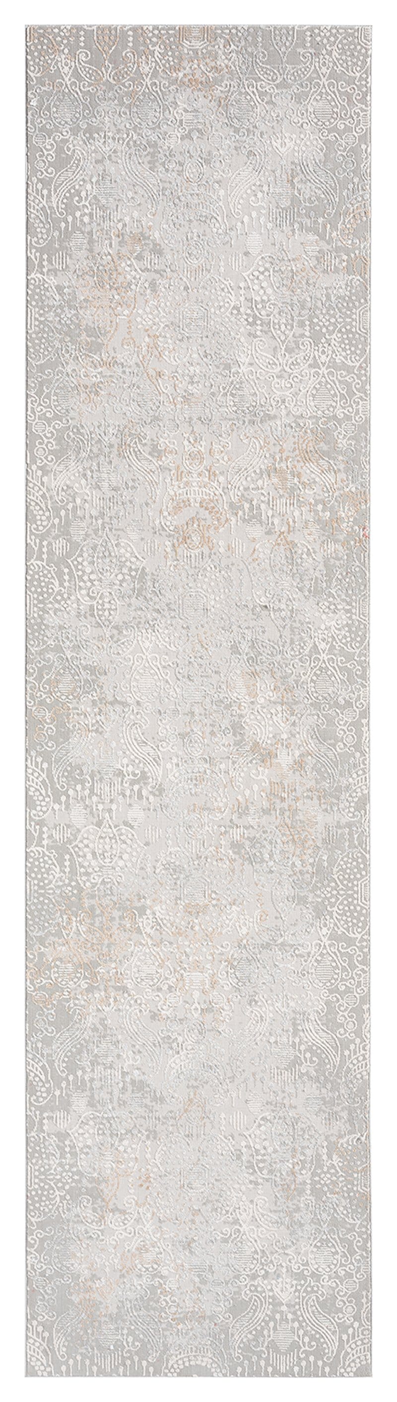 Montana Ivory Distressed Runner Rug