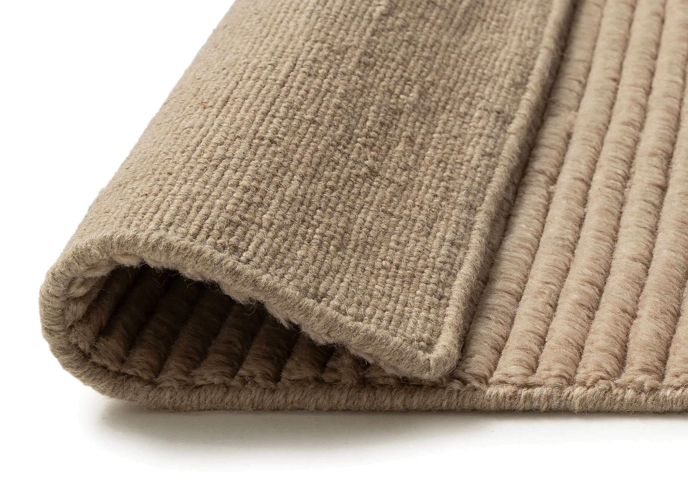 Morrie Handloomed Sand Rug - Image 4