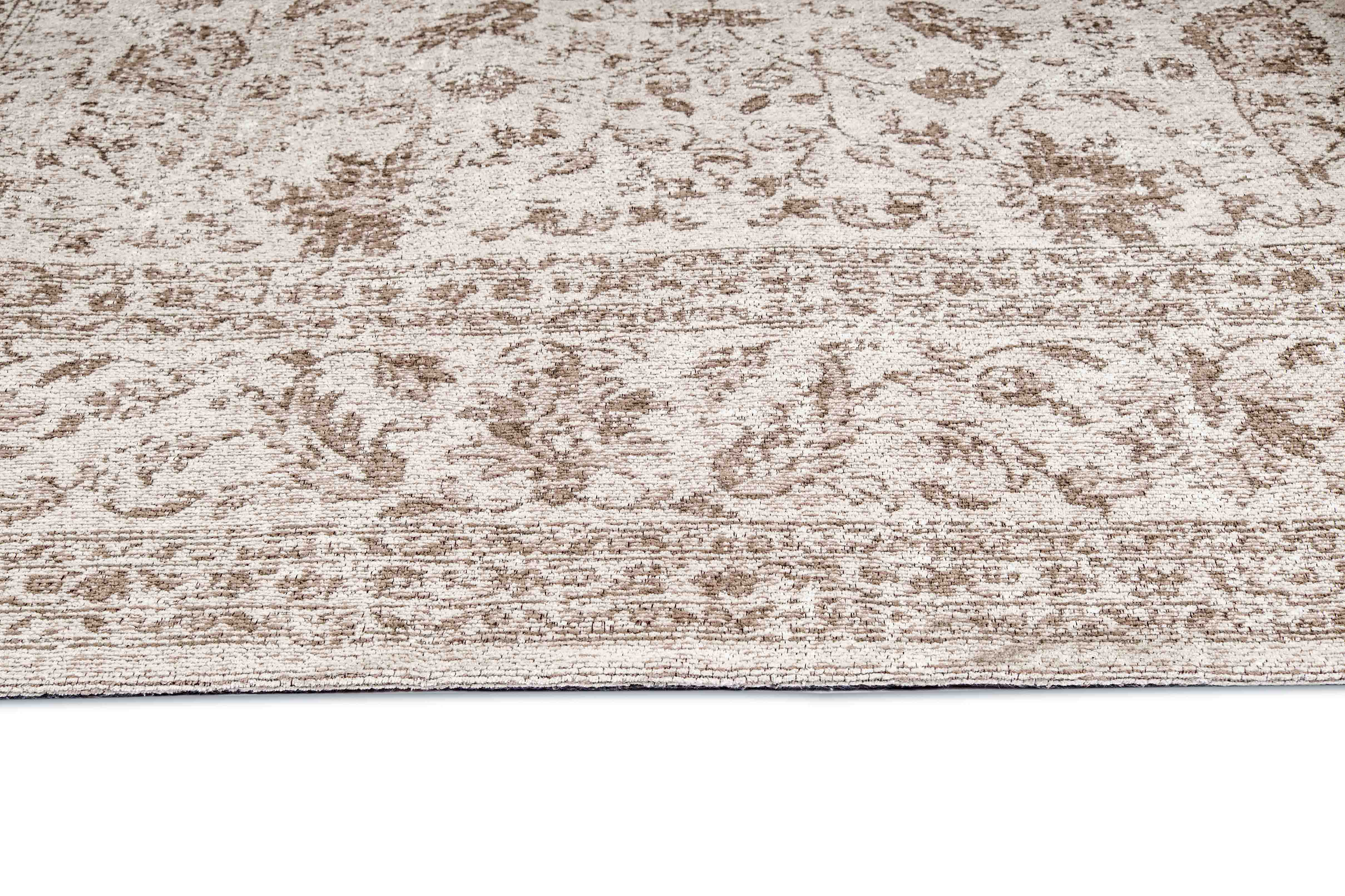 Moselle Beige and Brown Floral Distressed Rug - Image 17
