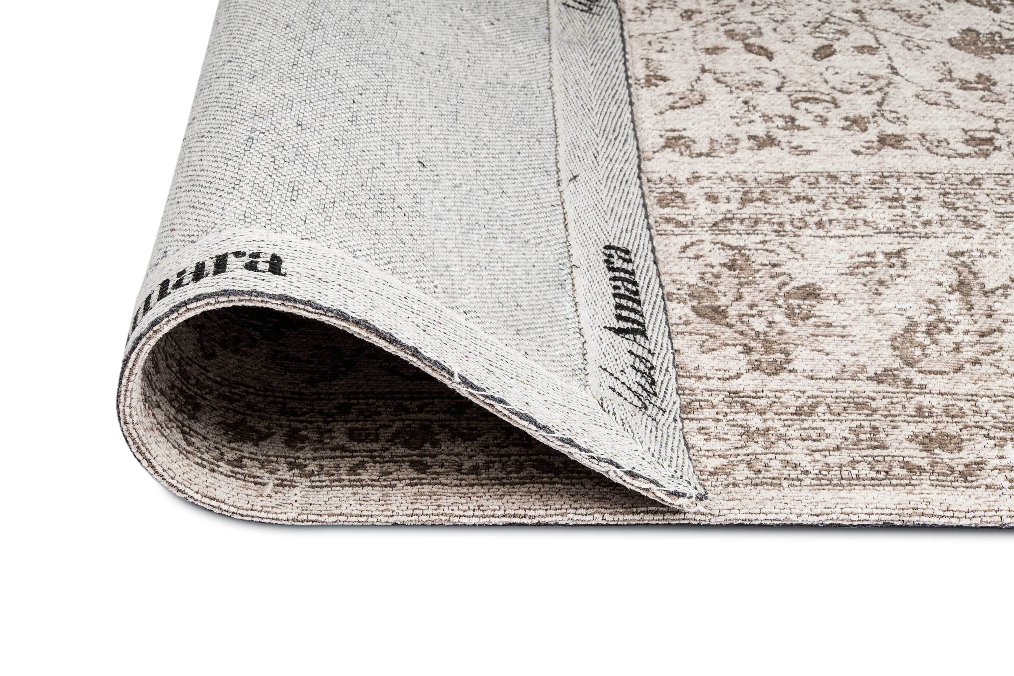 Moselle Beige and Brown Floral Distressed Rug - Image 18