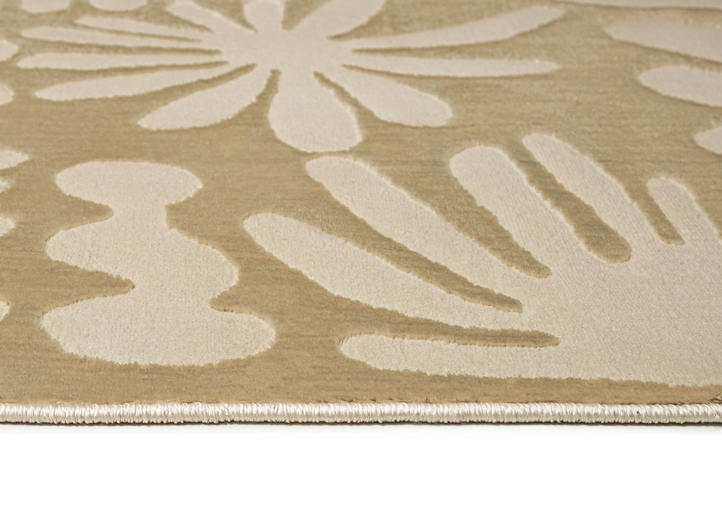 Murzuq Textured Abstract Neutral Rug - Image 7