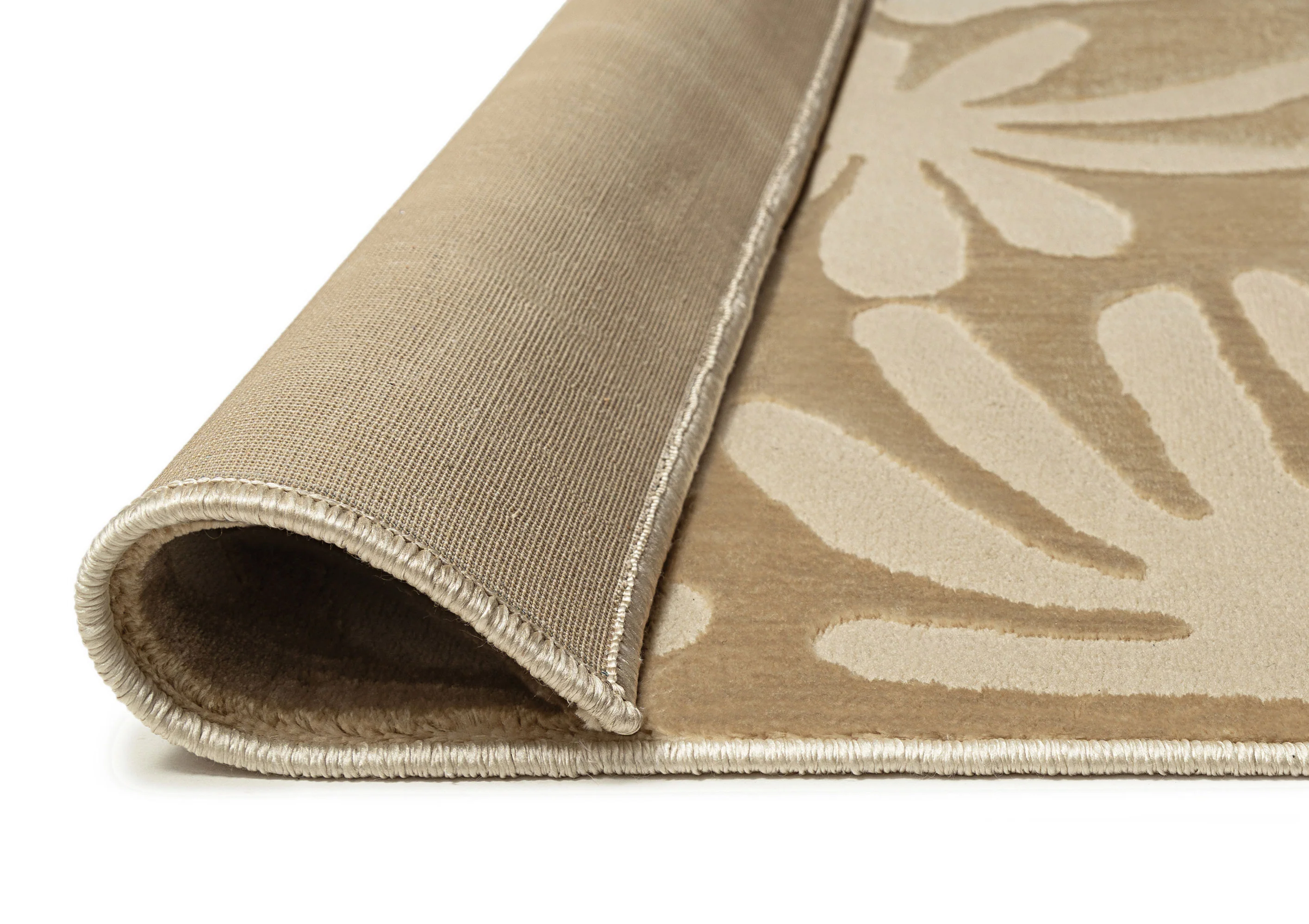 Murzuq Textured Abstract Neutral Rug - Image 8