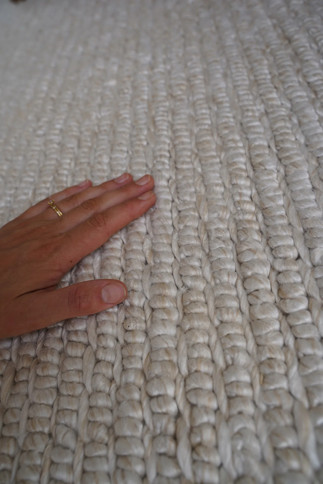 Nadine Beige Looped Indoor Outdoor Rug - Image 10