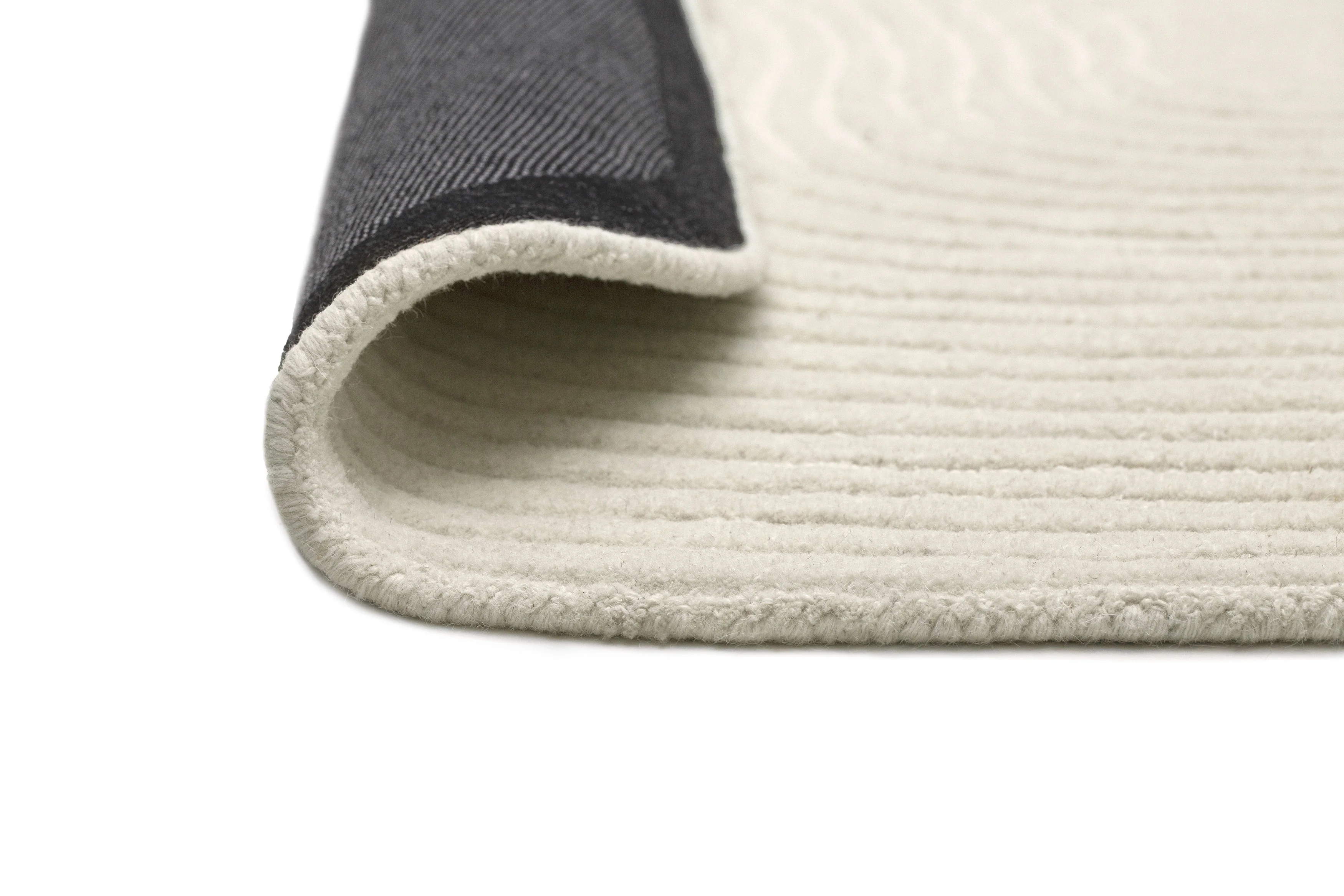Nafiya Cream Modern Hand-Tufted Wool Rug - Image 8