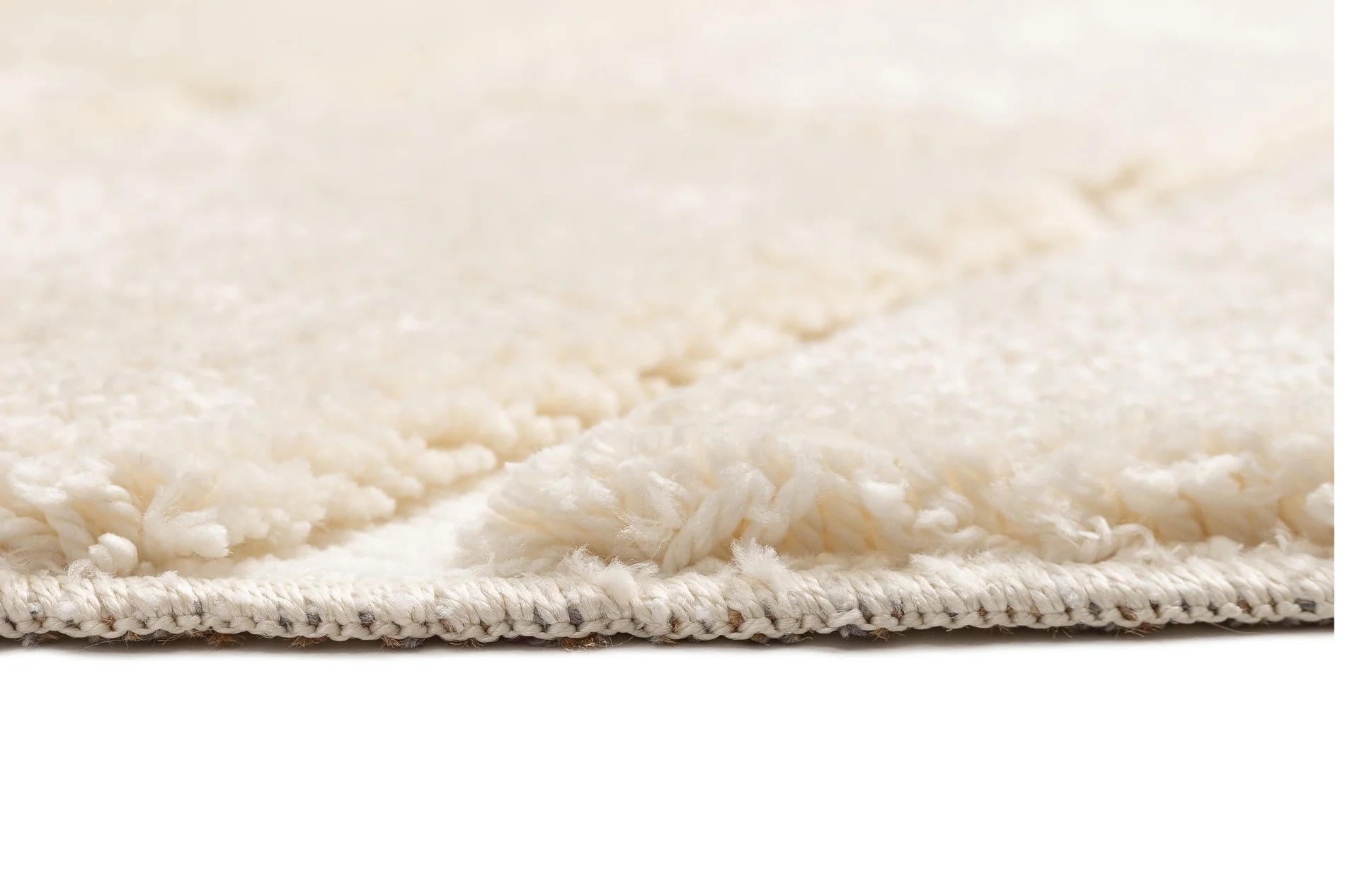 Nalu Ivory Geometric Round Rug - Image 7