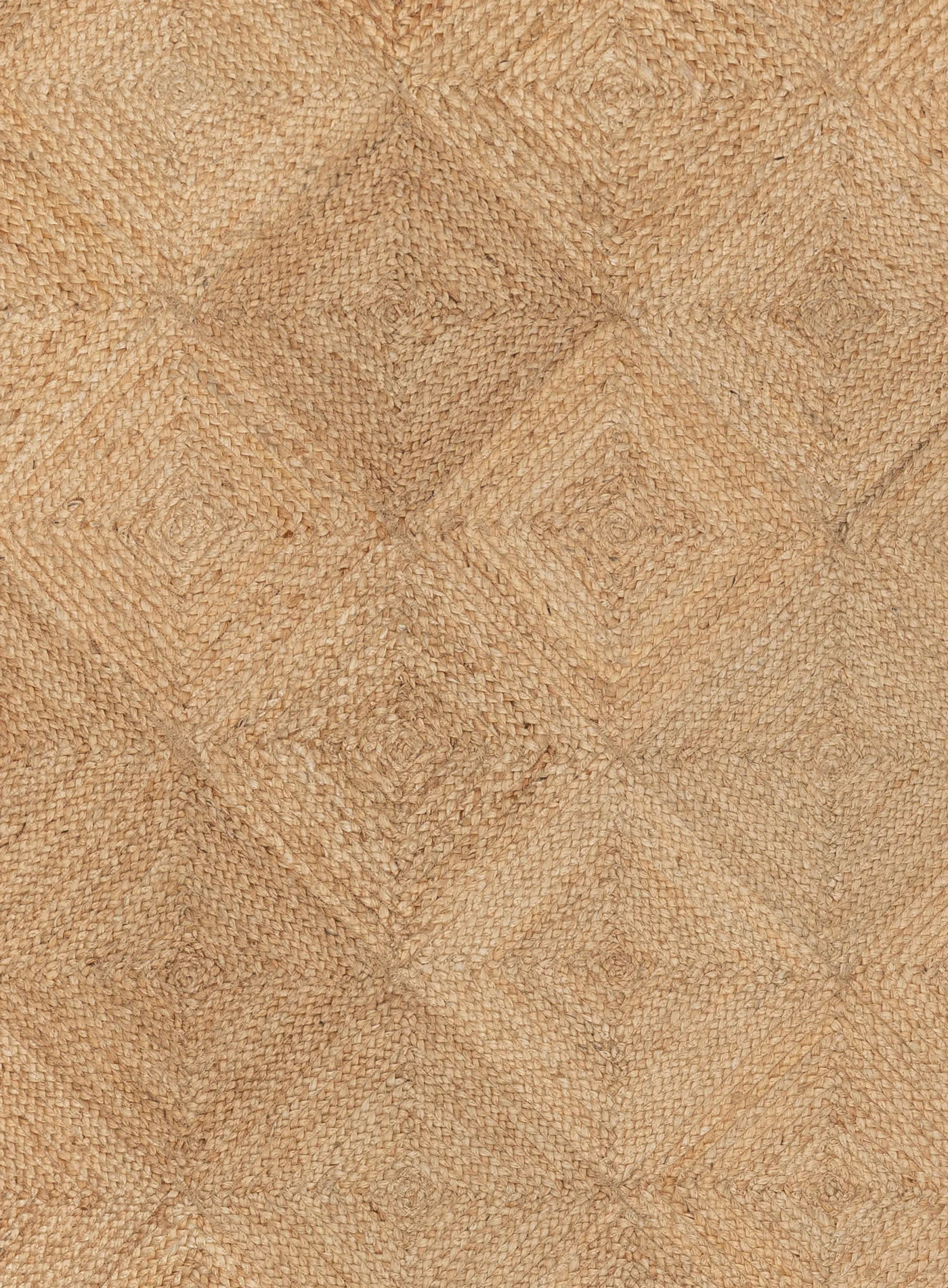 Nashira Natural Brown Diamond Jute Rug - Image 5