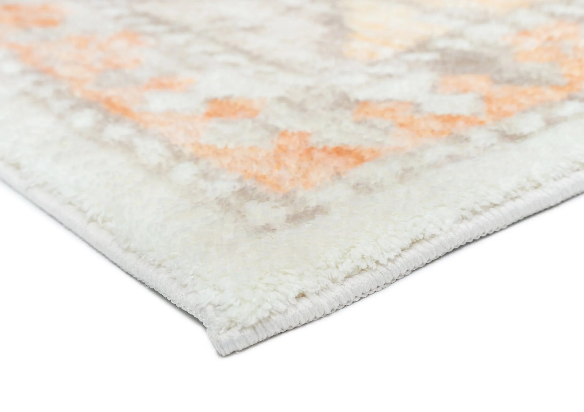 Natalya Orange and Cream Transitional Washable Rug - Image 17