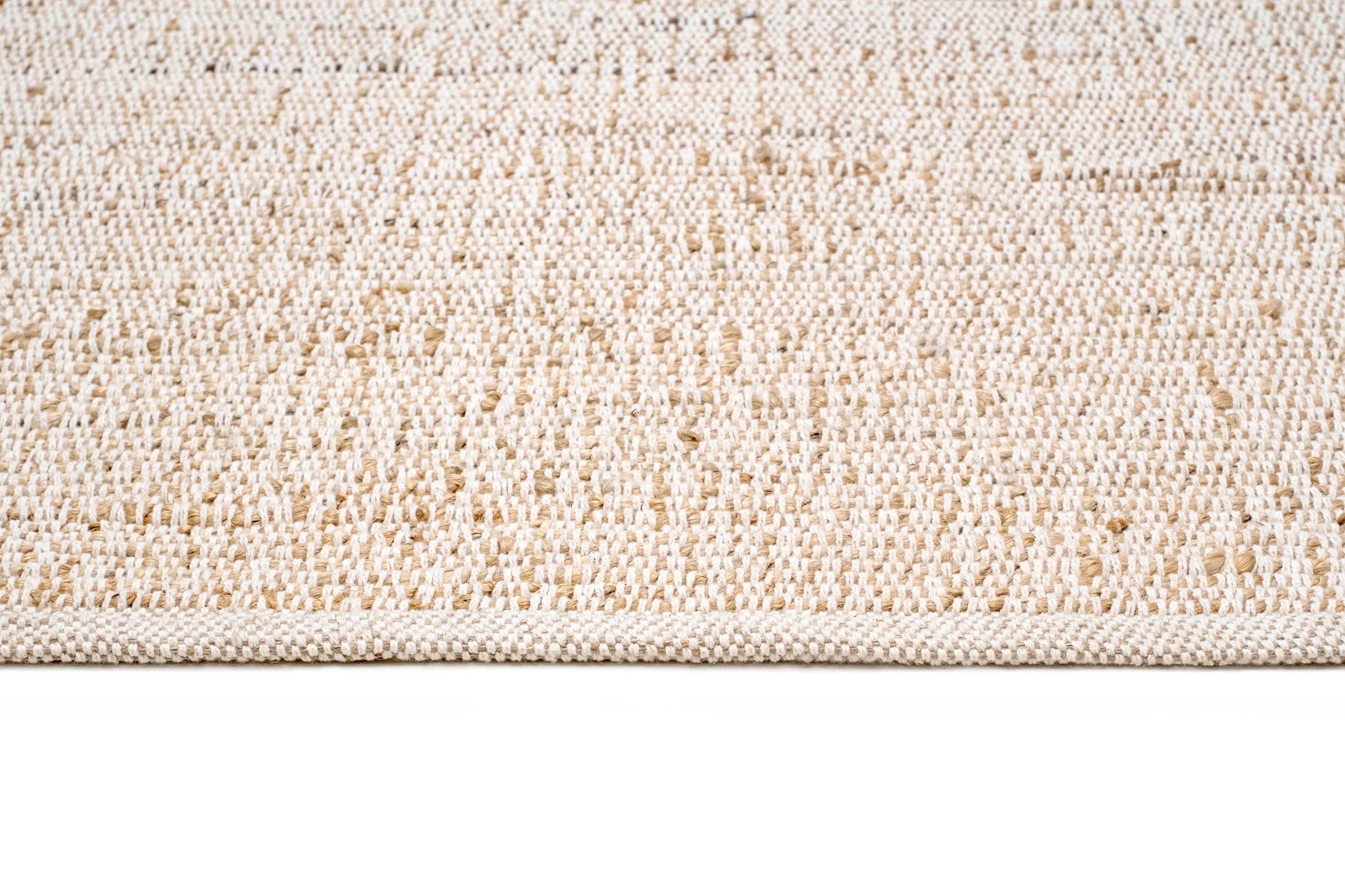 Naveya Natural Flatweave Jute and Cotton Rug - Image 14