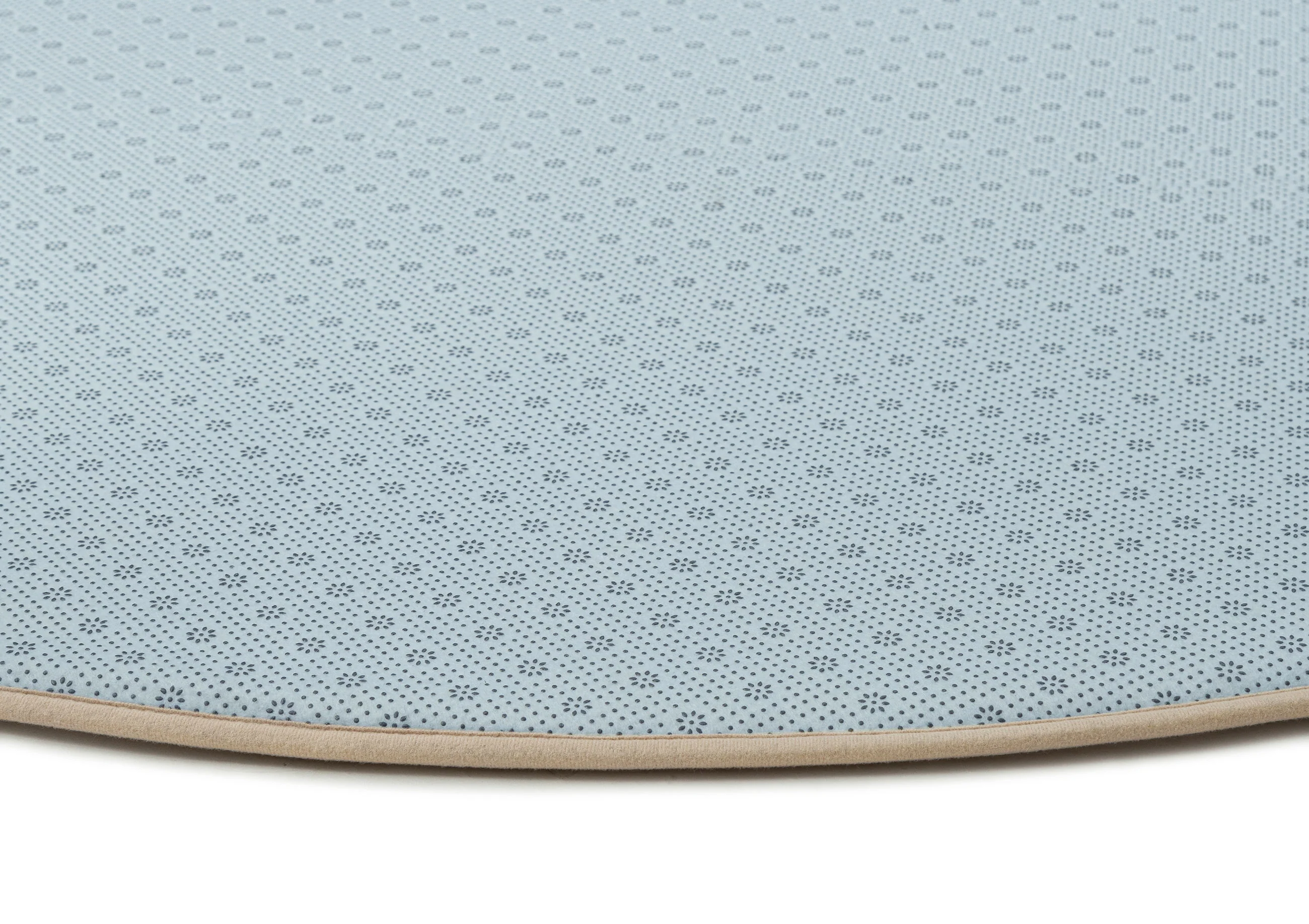 Neci Neutral Cream Plush Rollie Pollie Round Playmat - Image 7