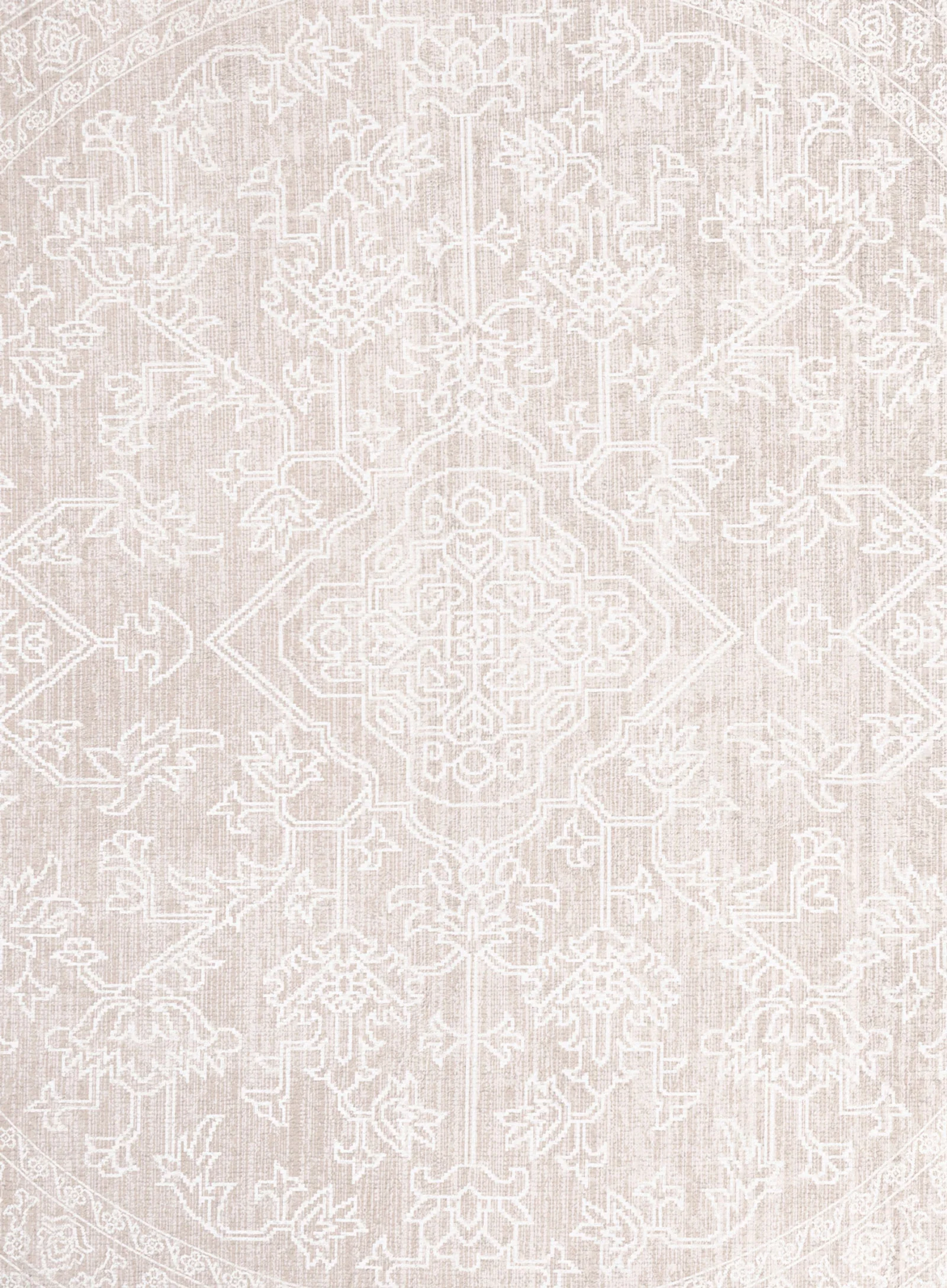 Neci Neutral Cream Plush Rollie Pollie Round Playmat - Image 8