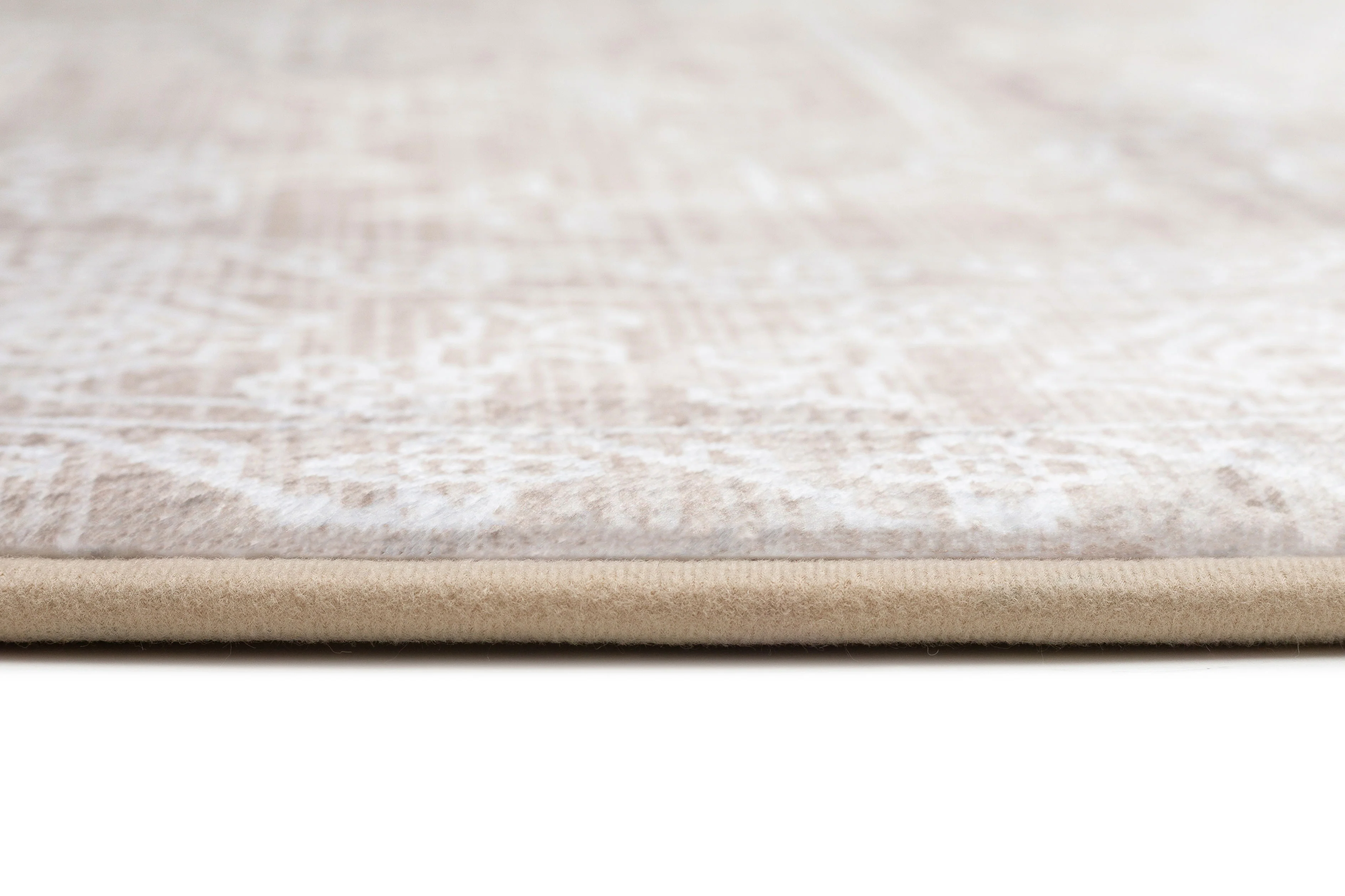 Neci Neutral Cream Plush Rollie Pollie Round Playmat - Image 9