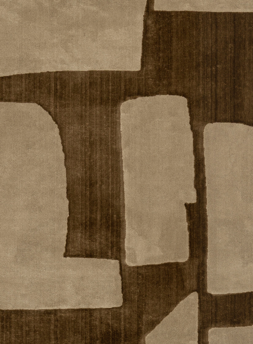 Nezar Brown Geometric Rug - Image 12