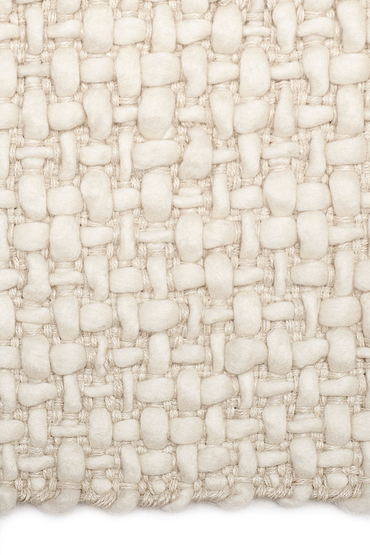 Nicar Ivory Handwoven Jute and Wool Rug - Image 10