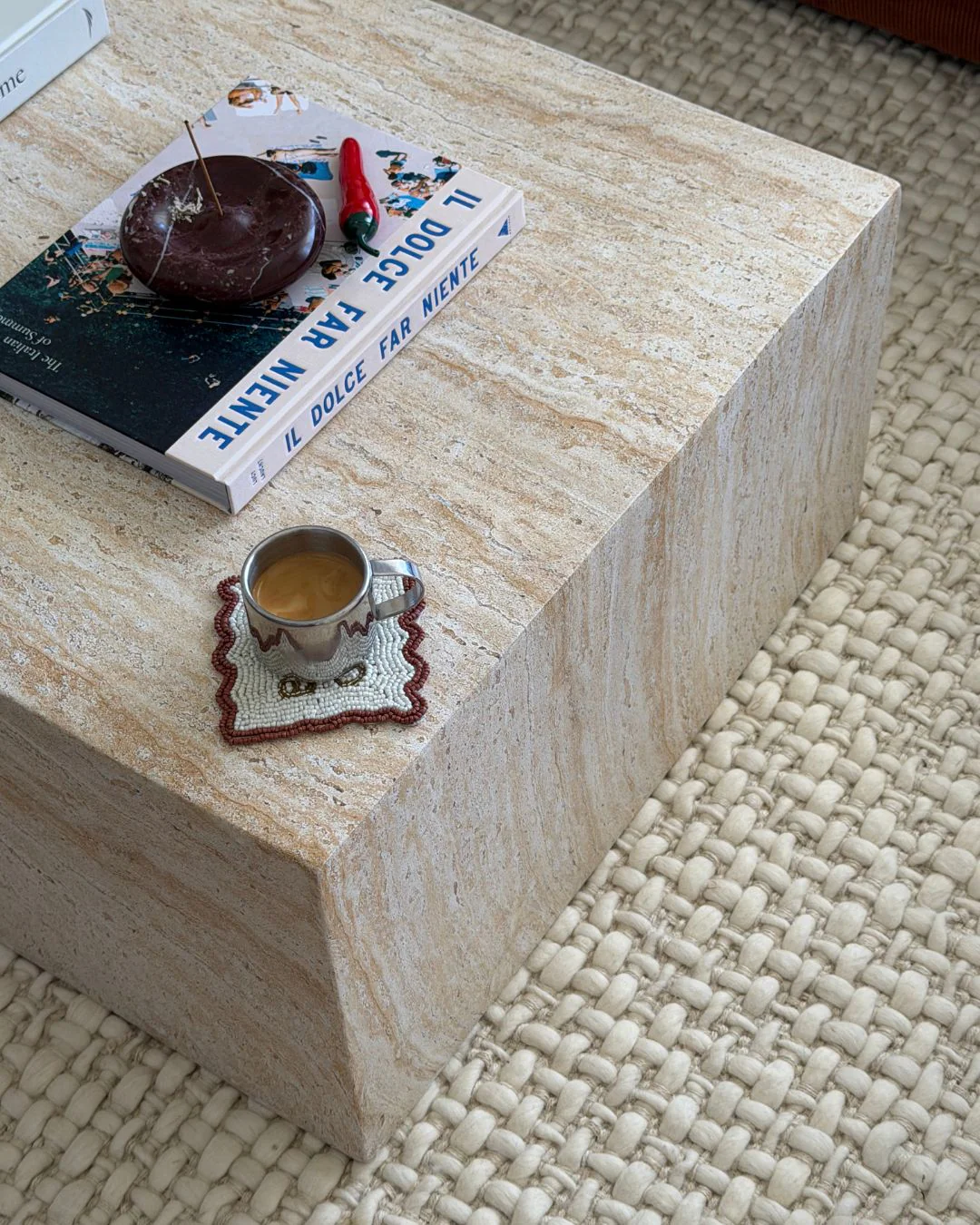 Nicar Ivory Handwoven Jute and Wool Rug - Image 4