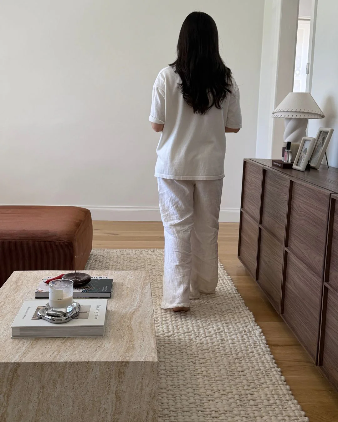 Nicar Ivory Handwoven Jute and Wool Rug - Image 6