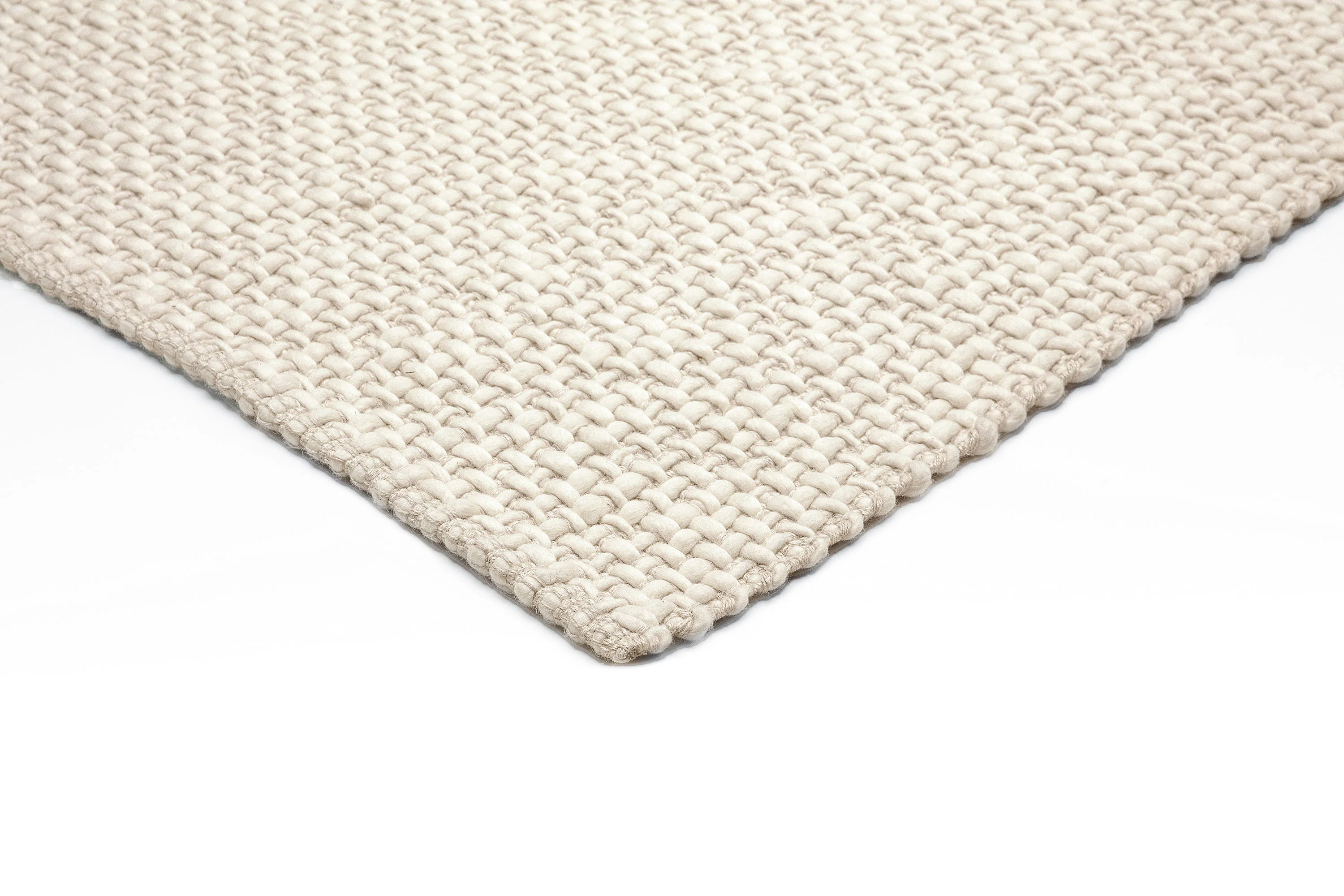Nicar Ivory Handwoven Jute and Wool Rug - Image 7