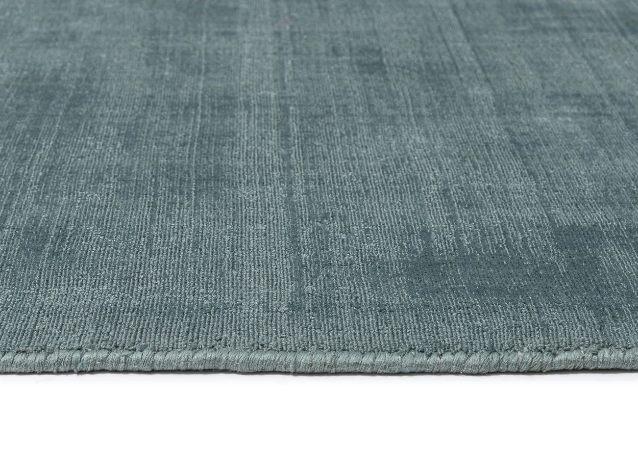 Nico Turquoise Handwoven Rug - Image 7