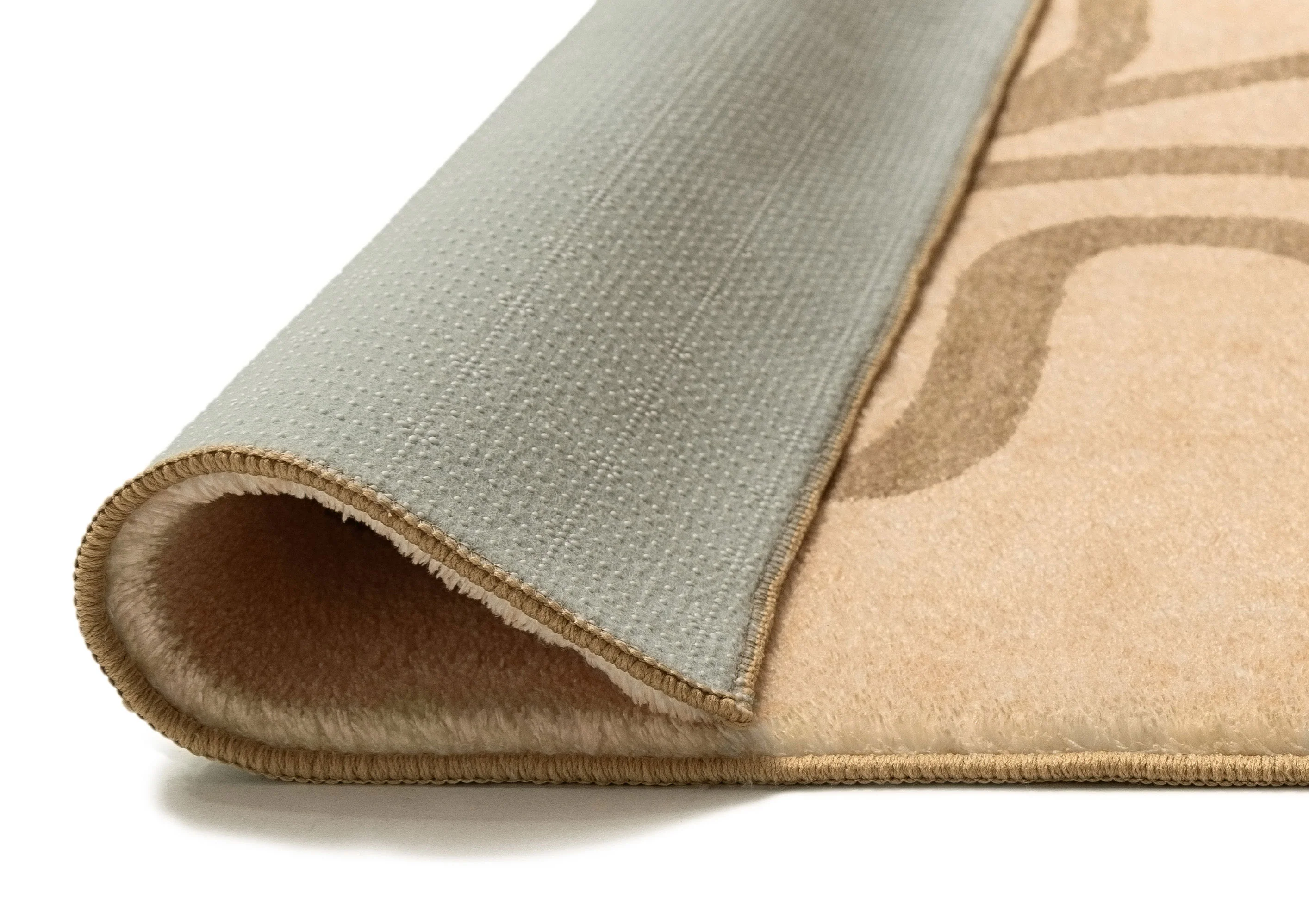 Nihal Beige Hand Drawn Washable Rug - Image 7