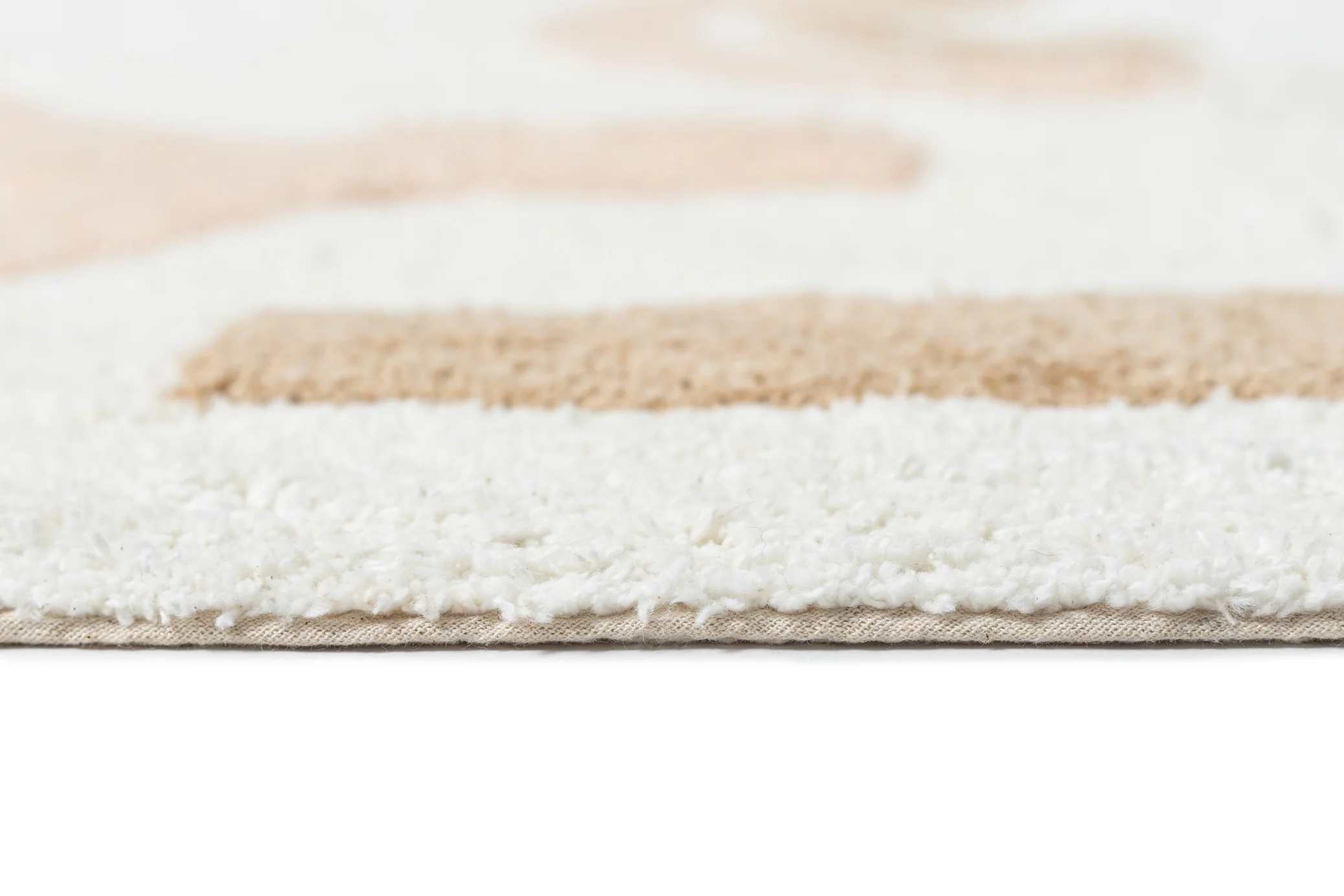 Nikita Peach Brown Desert Cotton Washable Rug - Image 10