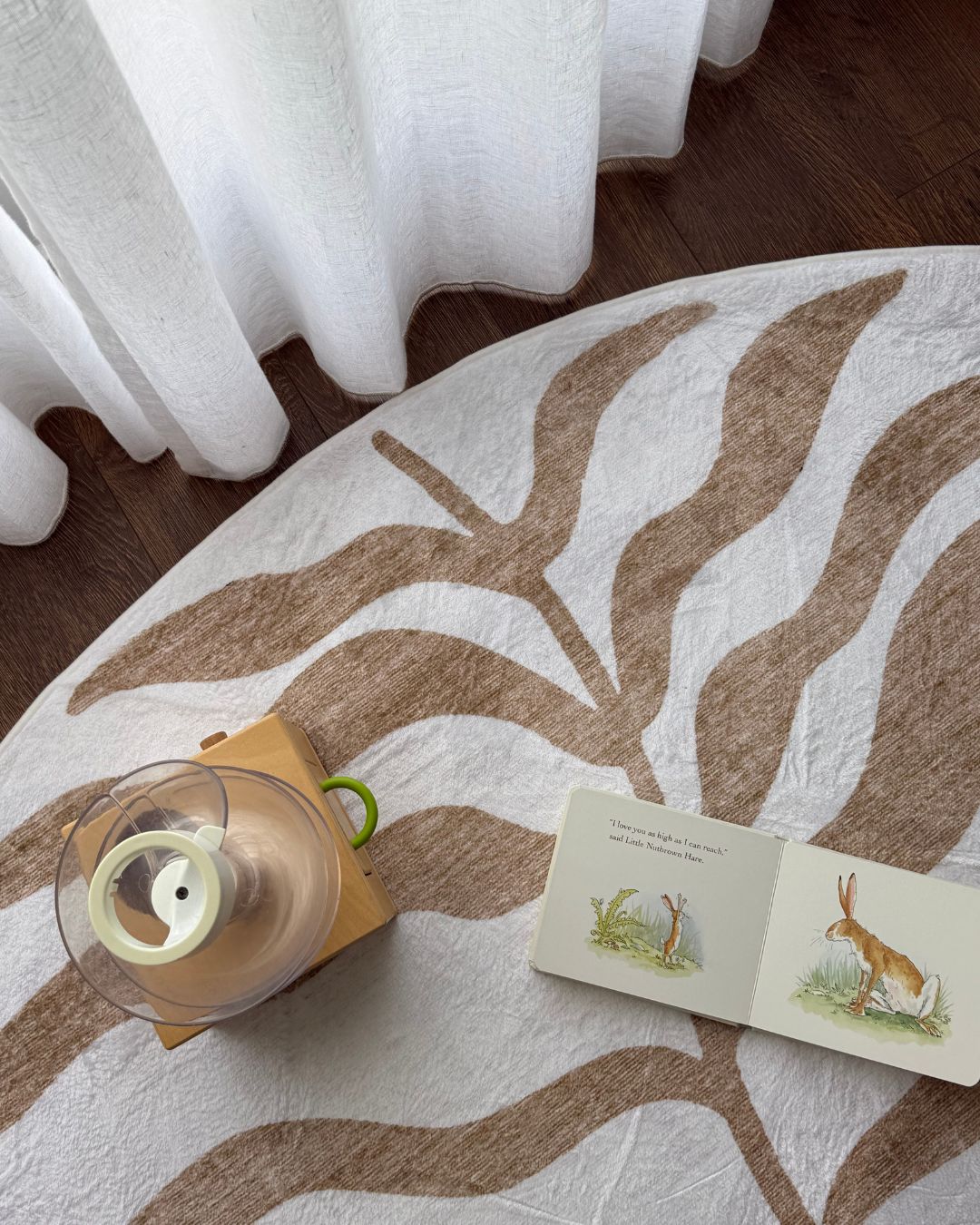 Nix Sand Botanical Rollie Pollie Round Playmat - Image 6