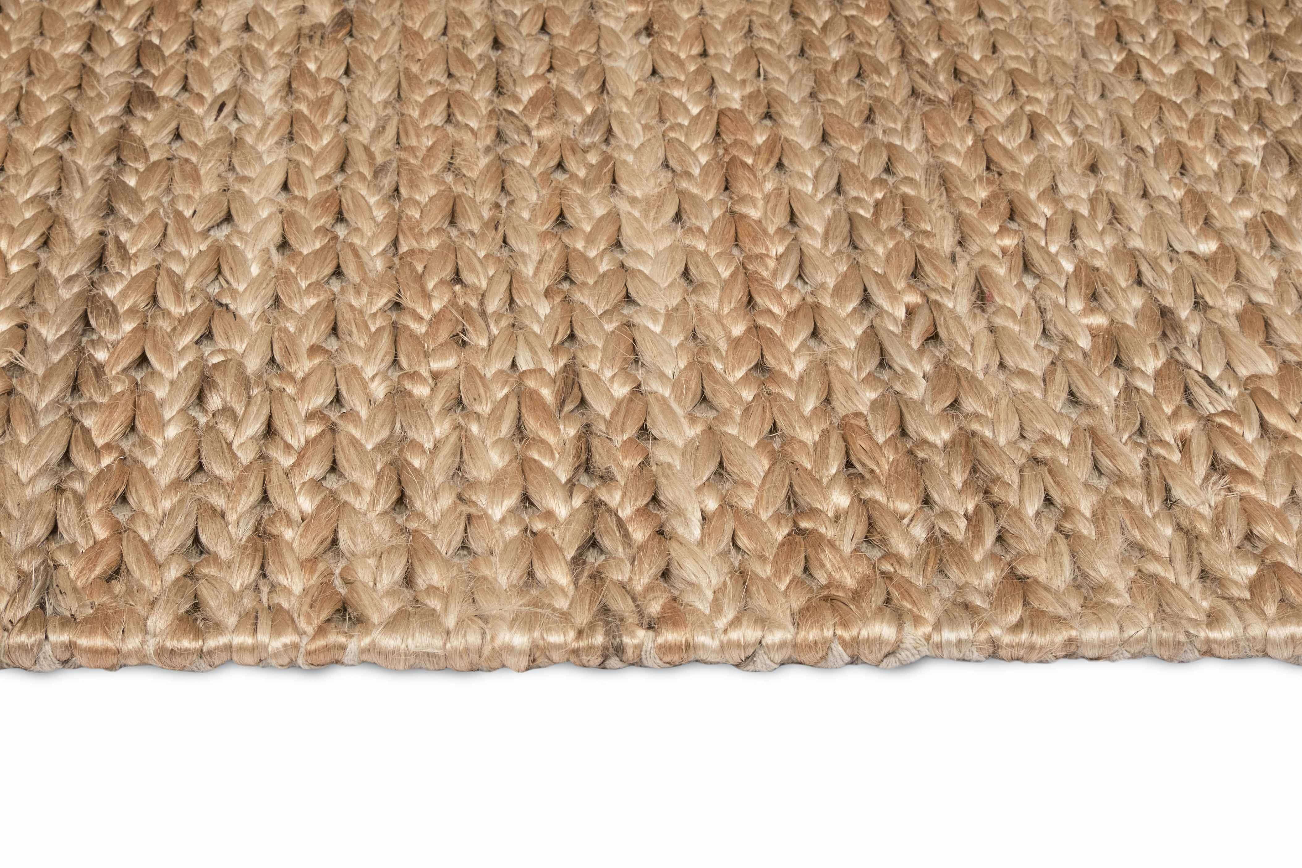 Nora Handwoven Natural Jute Runner Rug - Image 3