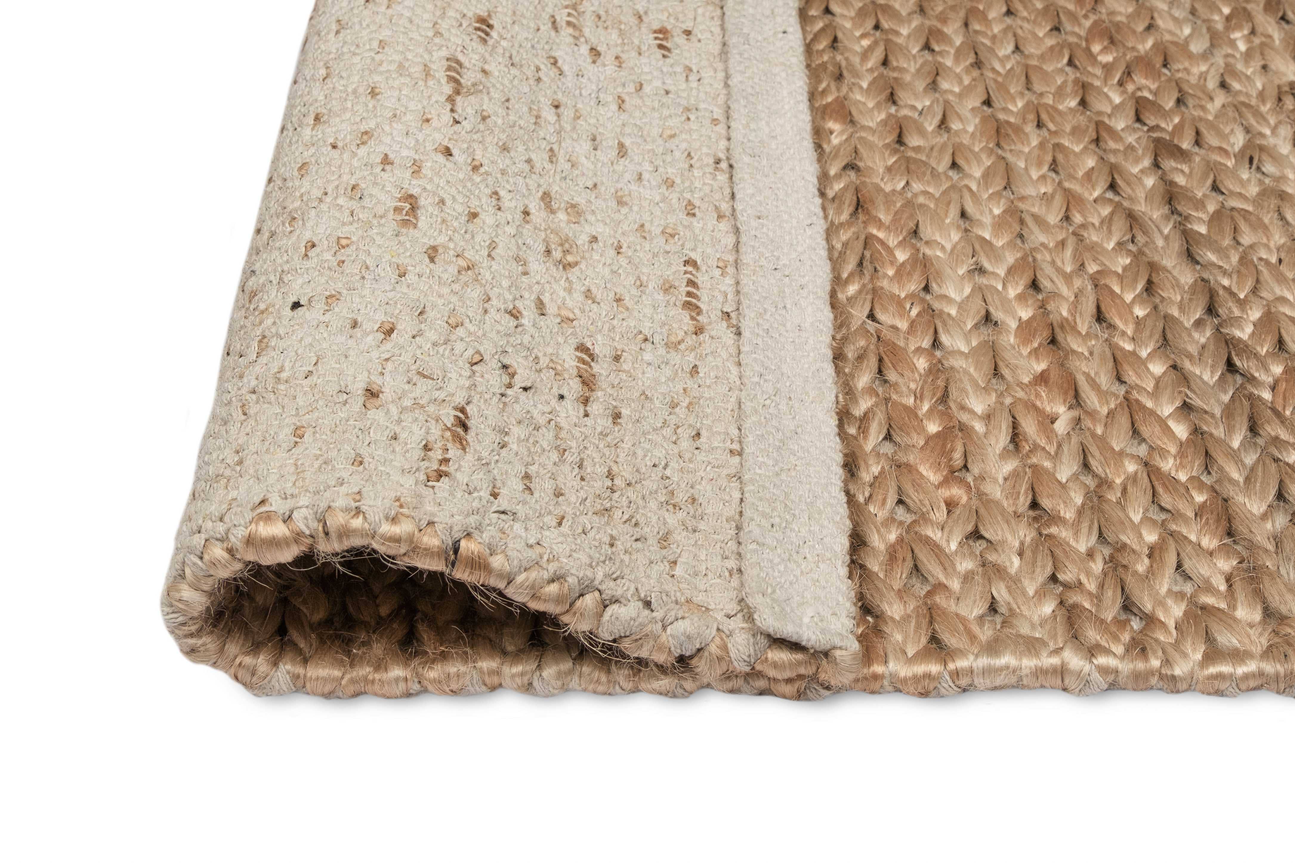 Nora Handwoven Natural Jute Runner Rug - Image 4