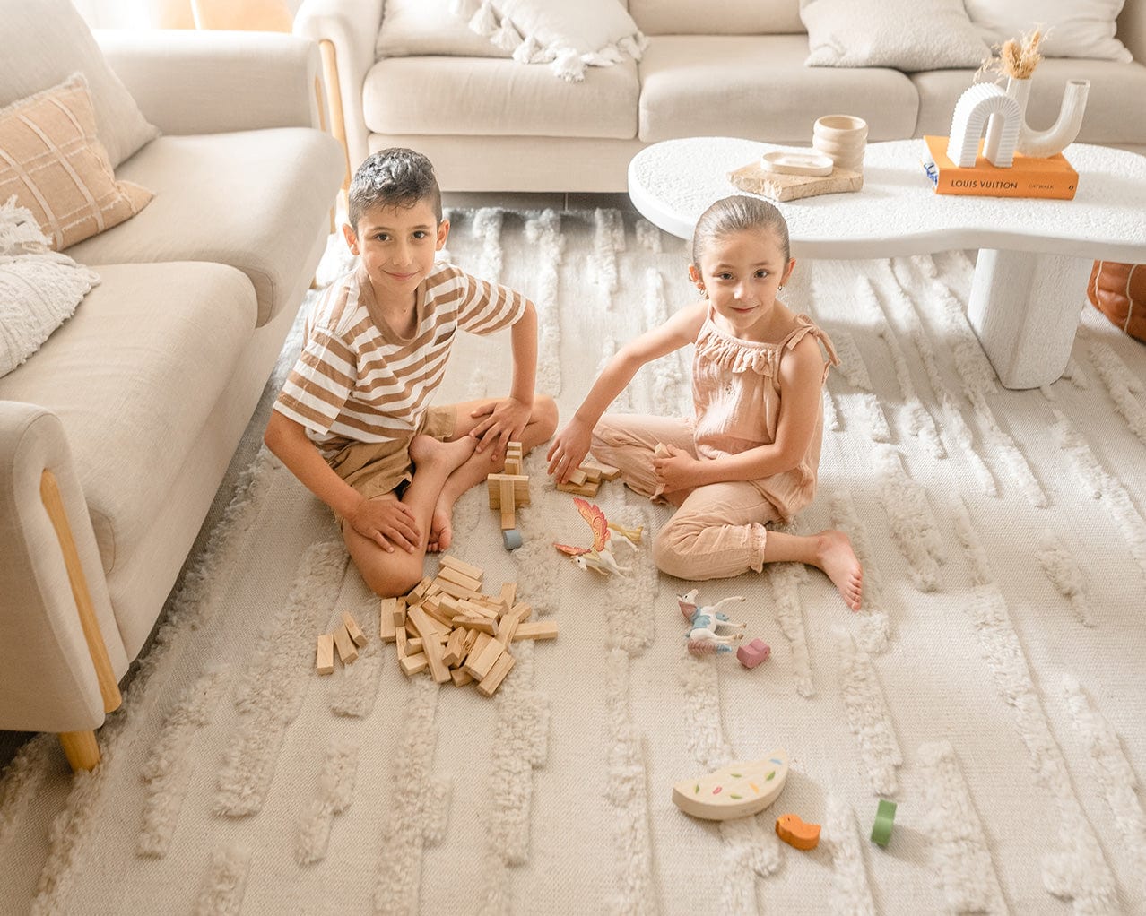 Norelle Neutral Textured Rug - Image 5
