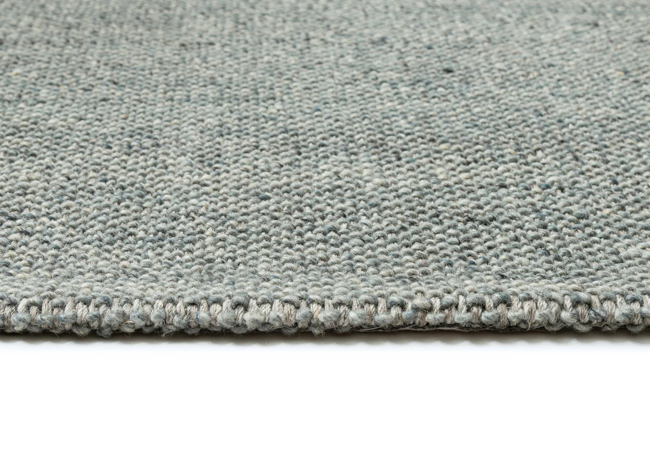Odielle Blue Handmade Wool Rug - Image 12
