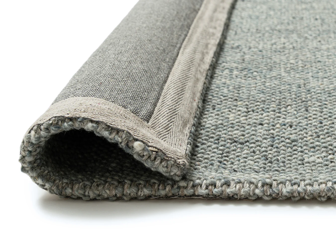 Odielle Blue Handmade Wool Rug - Image 13