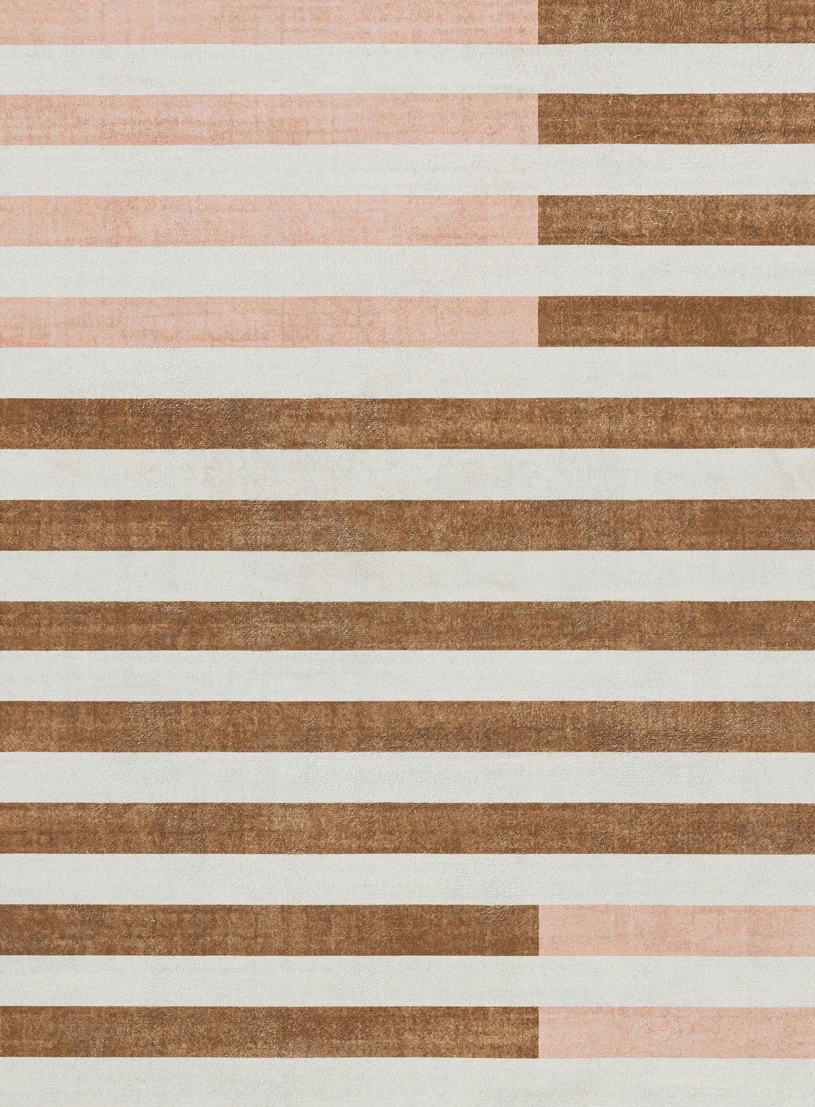 Okino Pink and Brown Washable Rug - Image 12