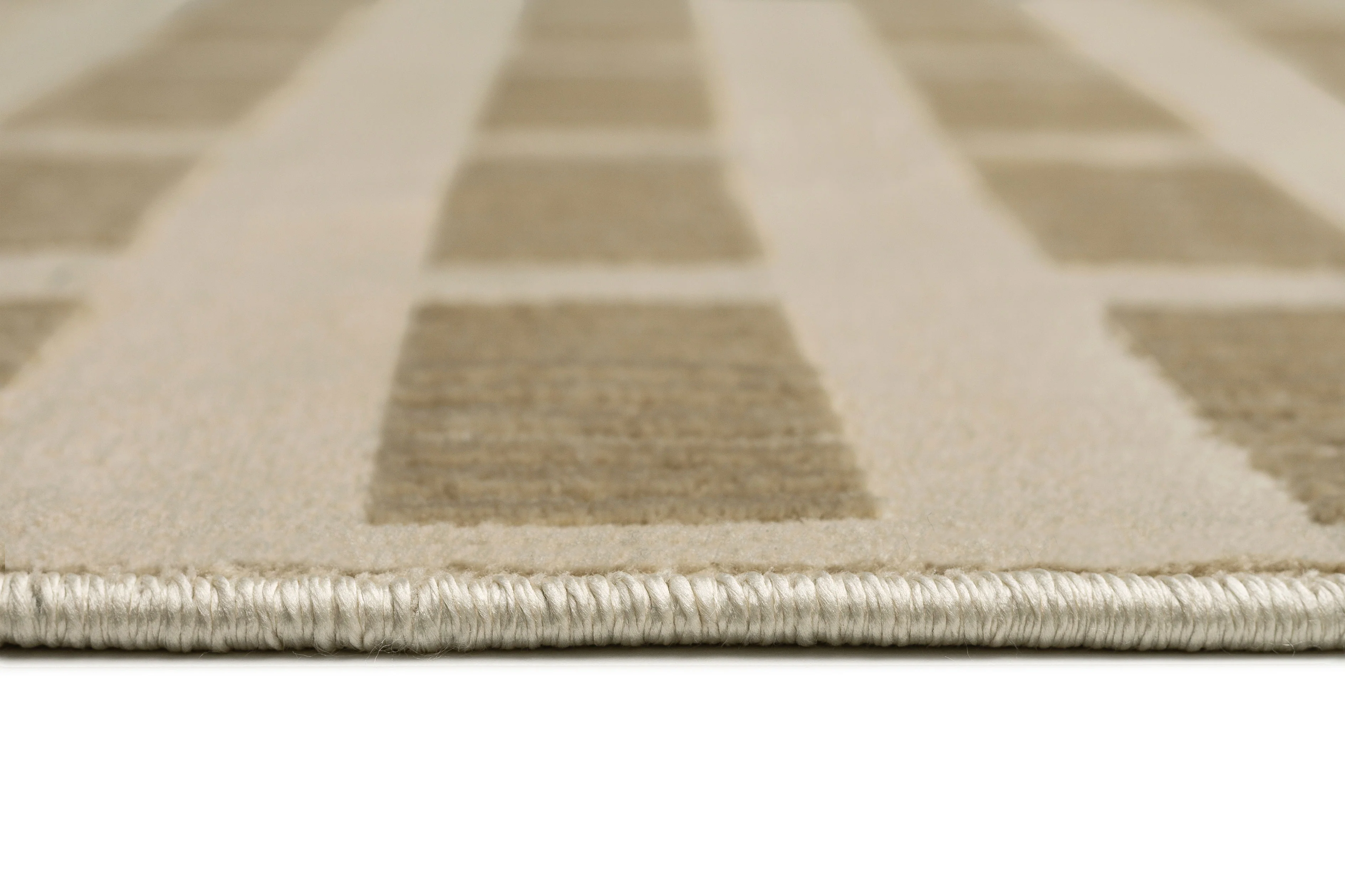 Ouargia Textured Geometric Neutral Rug - Image 10