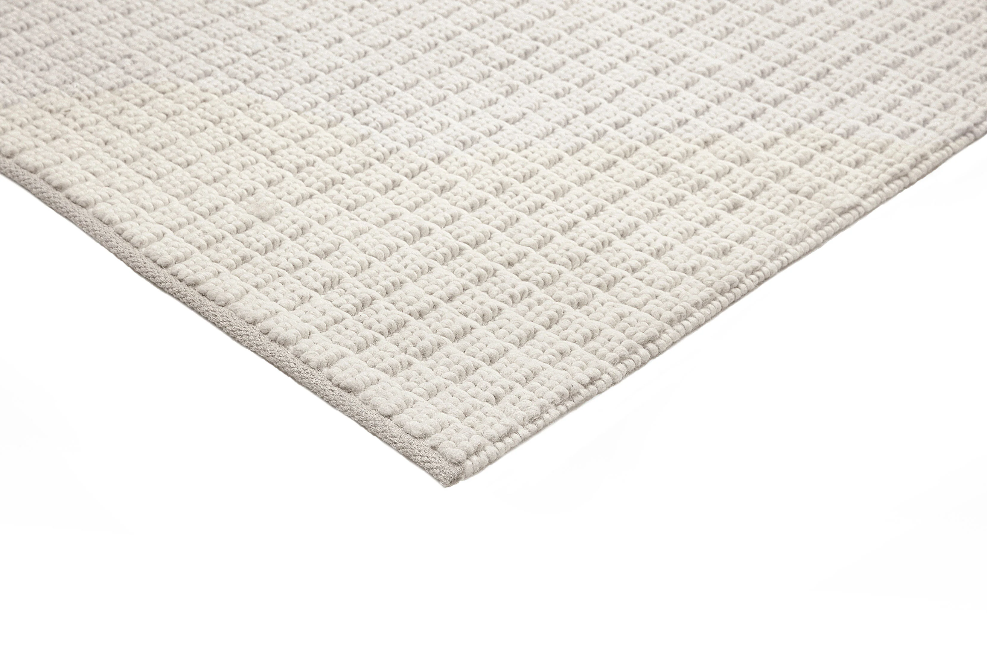 Paige Ivory Looped Wool Blend Rug - Image 5