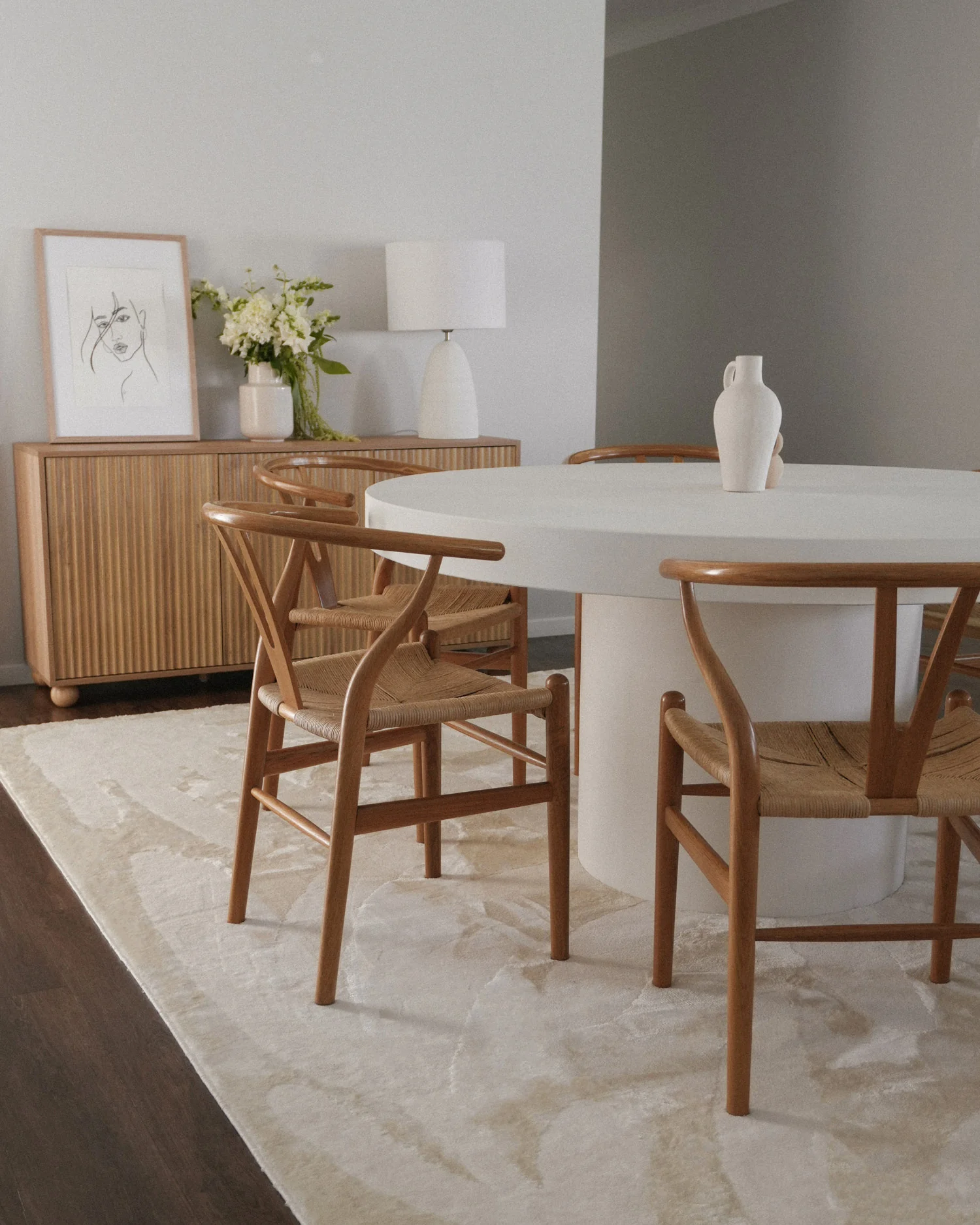 Palila Textured Abstract Neutral Rug - Image 3