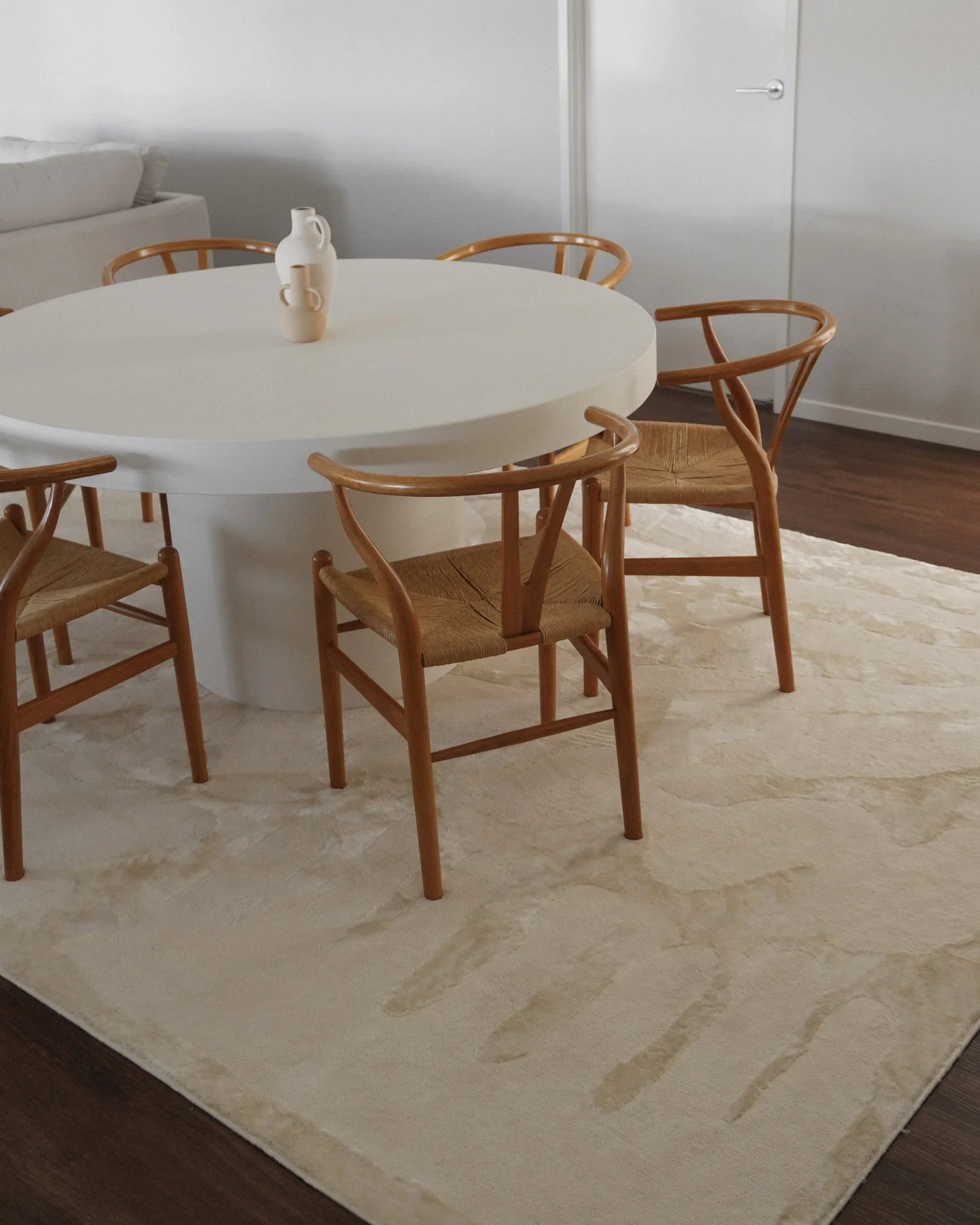 Palila Textured Abstract Neutral Rug - Image 4
