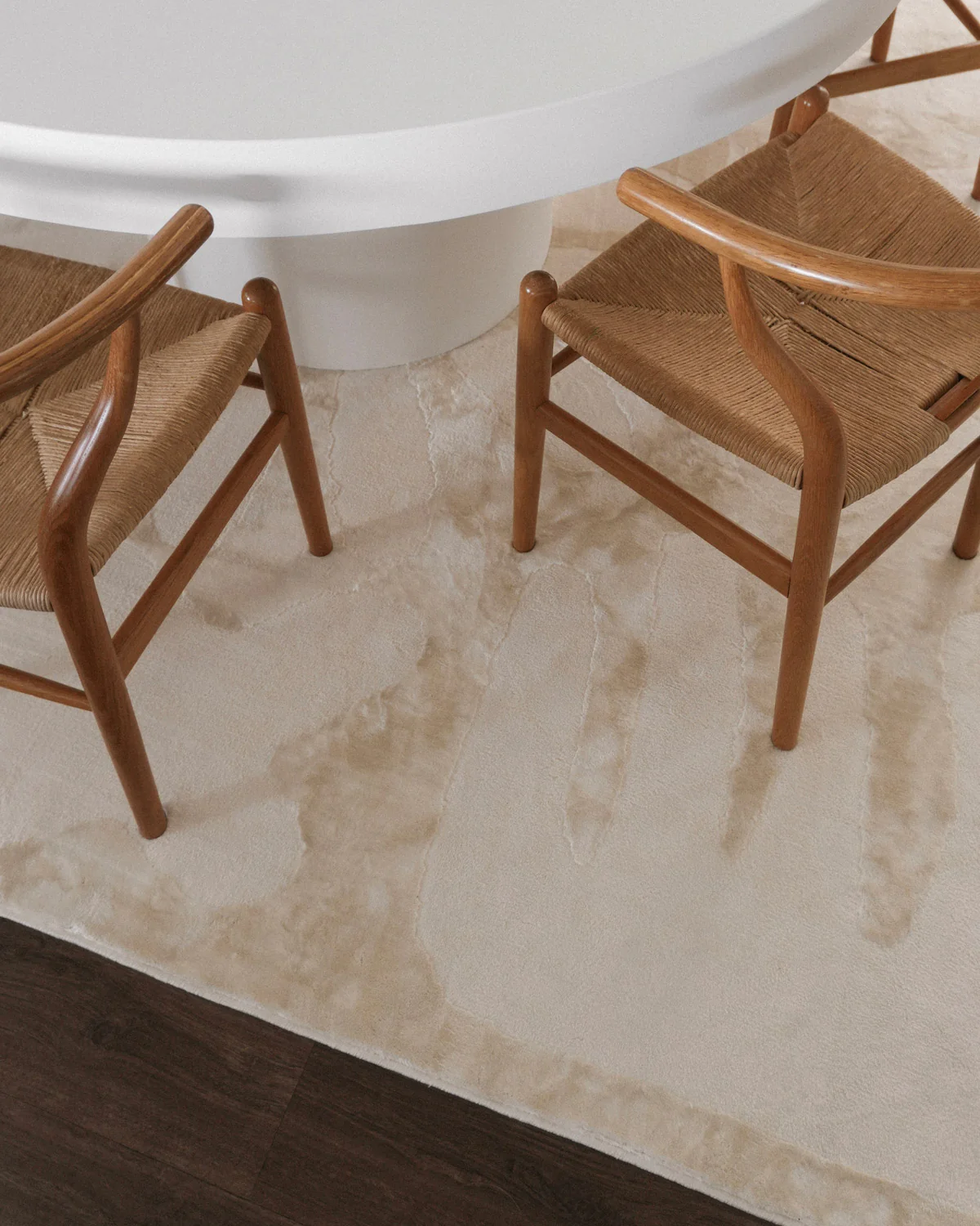 Palila Textured Abstract Neutral Rug - Image 5