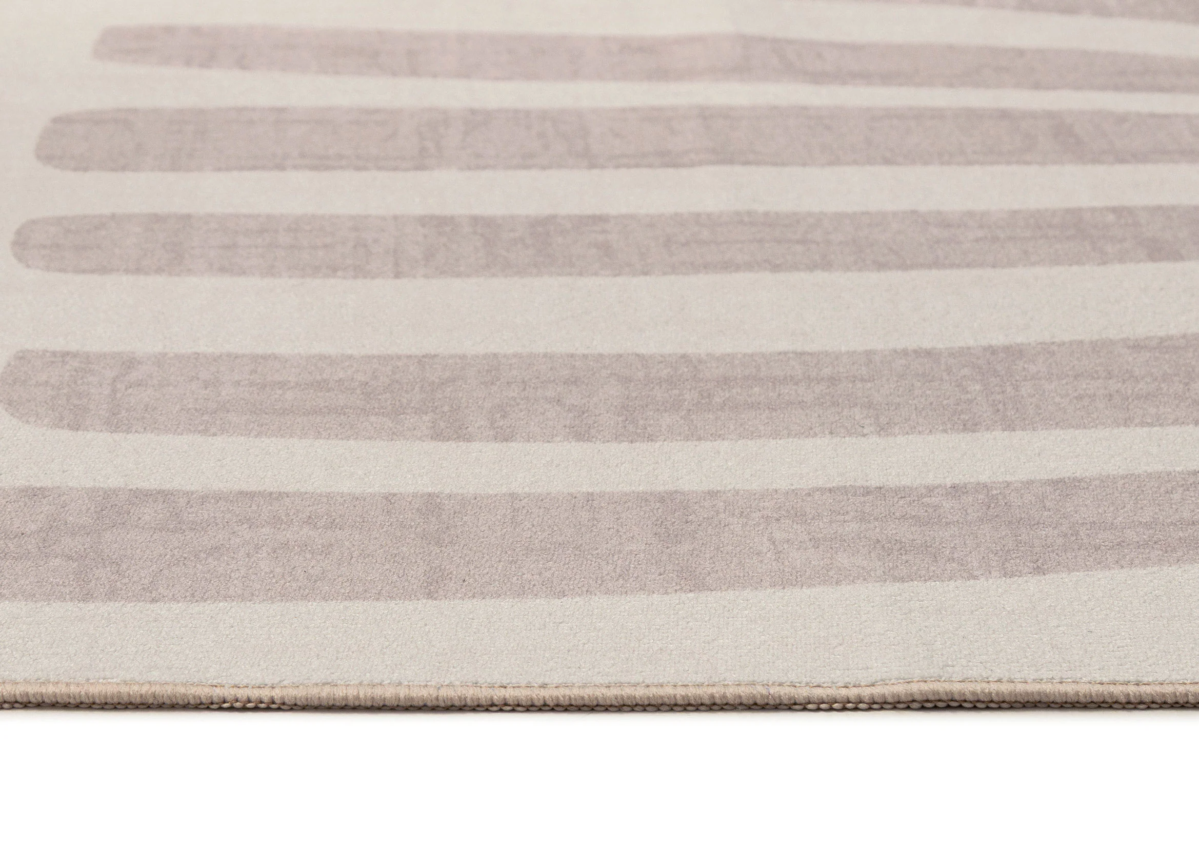 Perlha Beige and Grey Botanical Washable Rug - Image 11