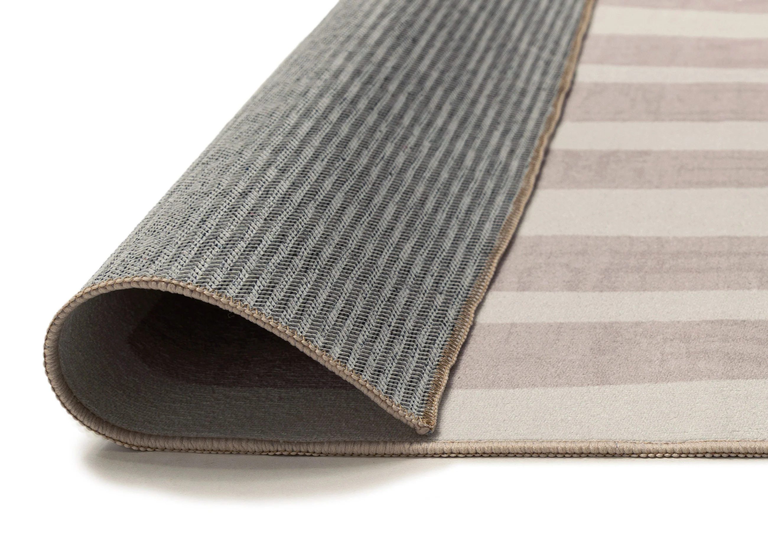 Perlha Beige and Grey Botanical Washable Rug - Image 12