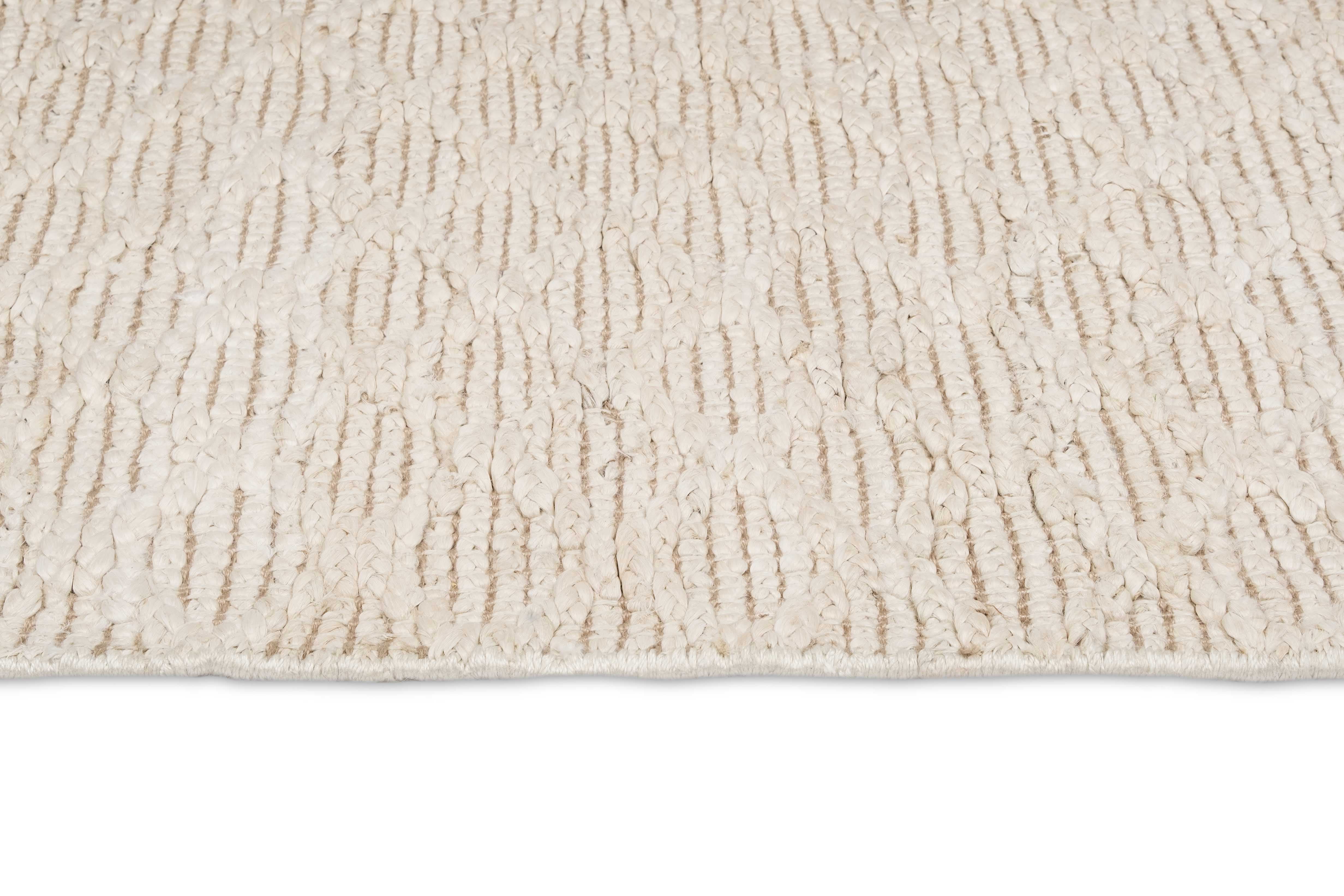 Piper Diamond Bleached Jute Rug - Image 12